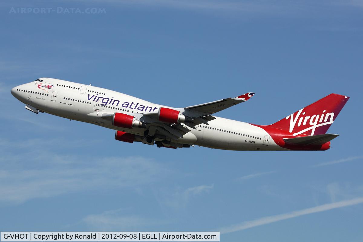 G-VHOT, 1994 Boeing 747-4Q8 C/N 26326, at lhr