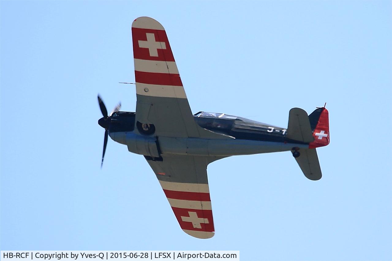 HB-RCF, 1942 Morane-Saulnier D-3801 (MS-412) C/N 194, Morane-Saulnier D-3801, On display, Luxeuil-Saint Sauveur Air Base 116 (LFSX)