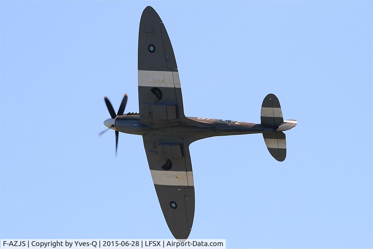F-AZJS, 1944 Supermarine 389 Spitfire PR.XIX C/N 6S/585110, Supermarine 389 Spitfire PR.XIX, On display, Luxeuil-St Sauveur Air Base 116 (LFSX)