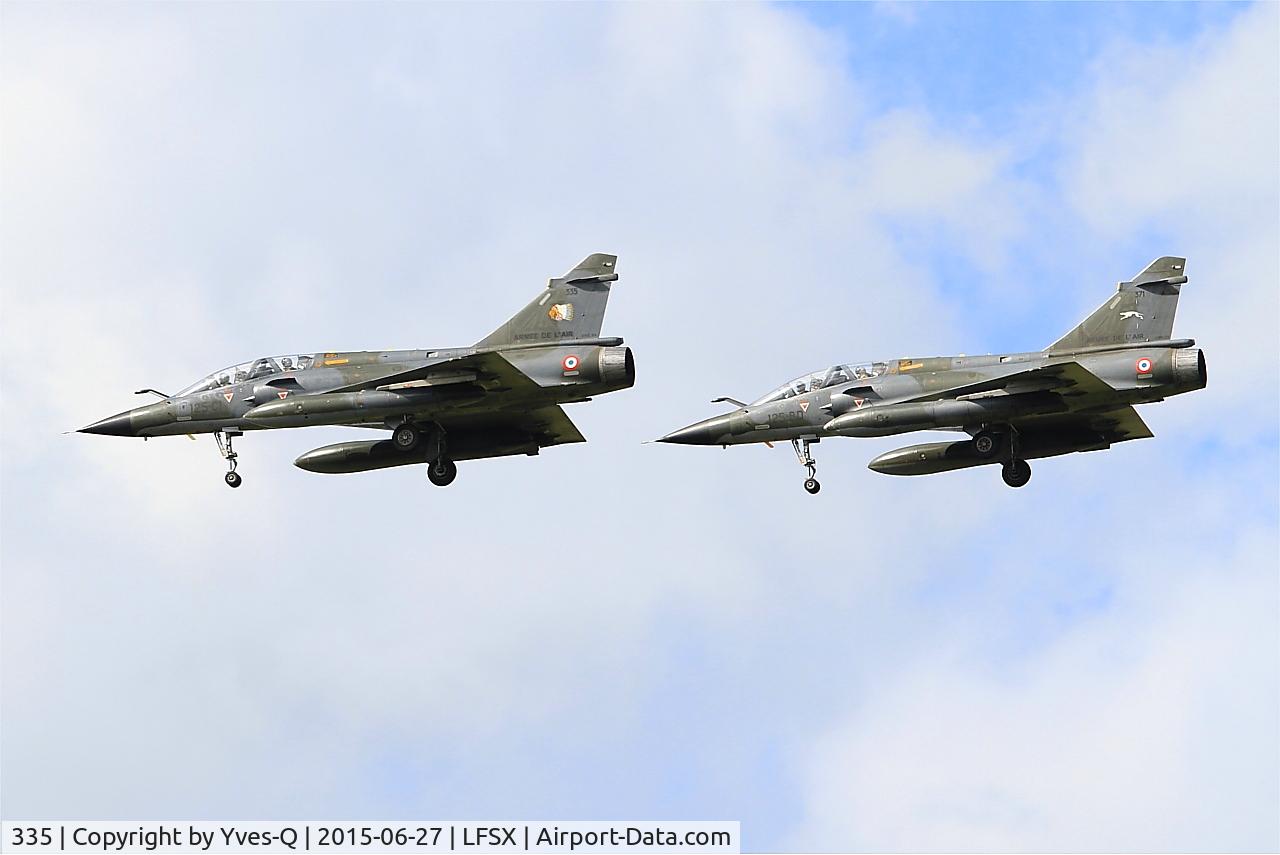 335, Dassault Mirage 2000N C/N 261, Dassault Mirage 2000N (125-CI), Short approach rwy 29, Luxeuil-St Sauveur Air Base 116 (LFSX)