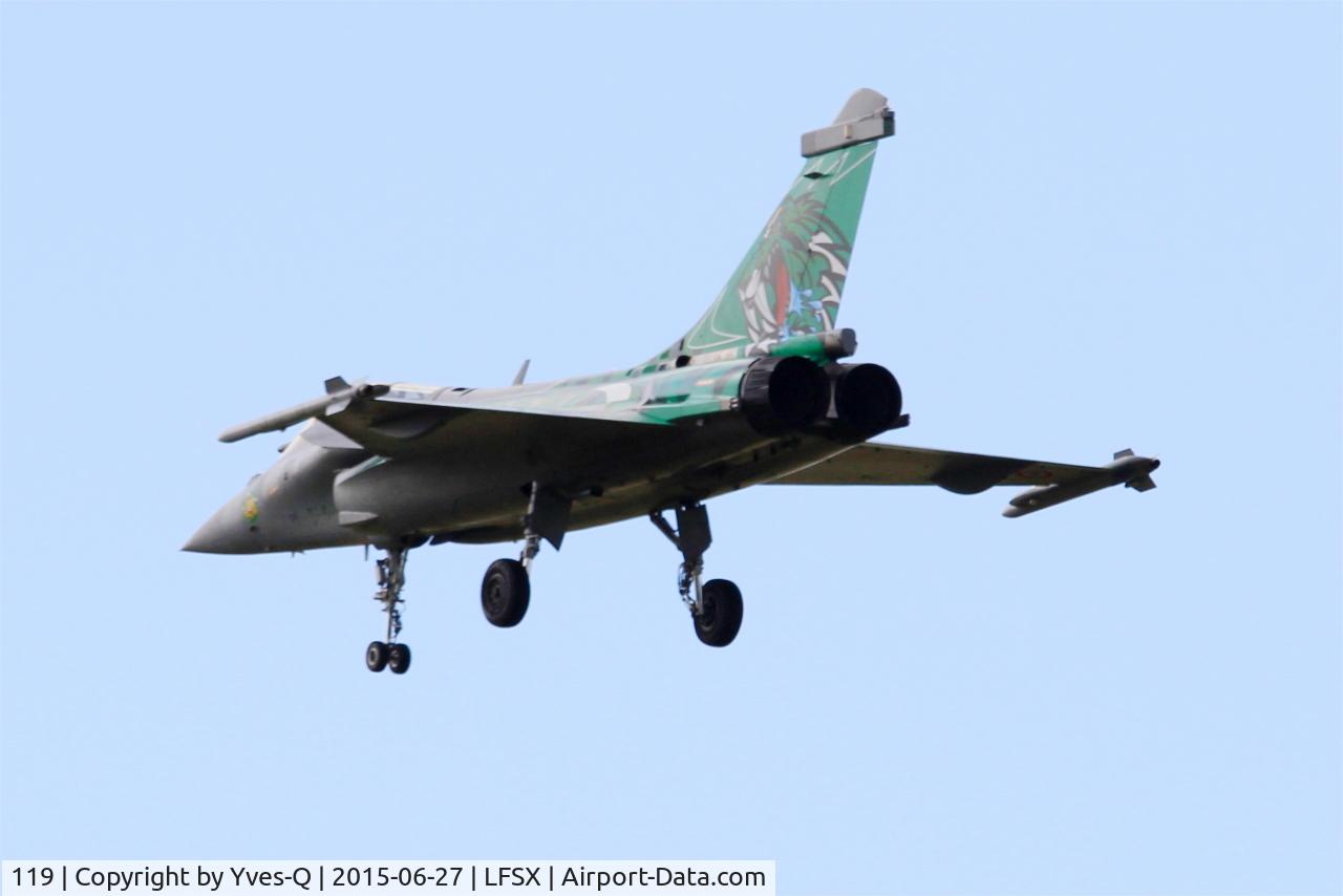 119, 2010 Dassault Rafale C C/N 119, Dassault Rafale C (113-IX), On final rwy 29, Luxeuil-St Sauveur Air Base 116 (LFSX)