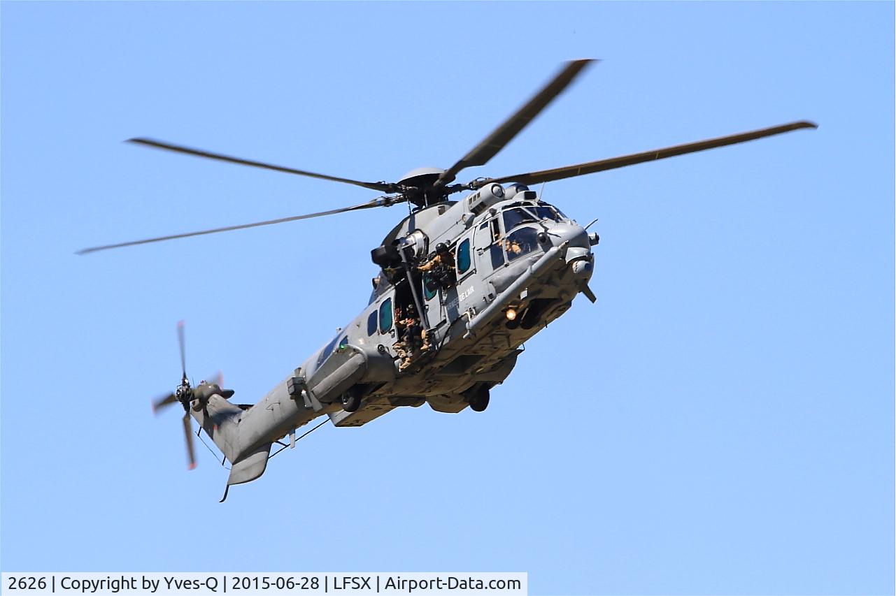 2626, Eurocopter EC-725R2 Caracal C/N 2626, Eurocopter EC-725R2 Caracal, On display, Luxeuil-St Sauveur Air Base 116 (LFSX)