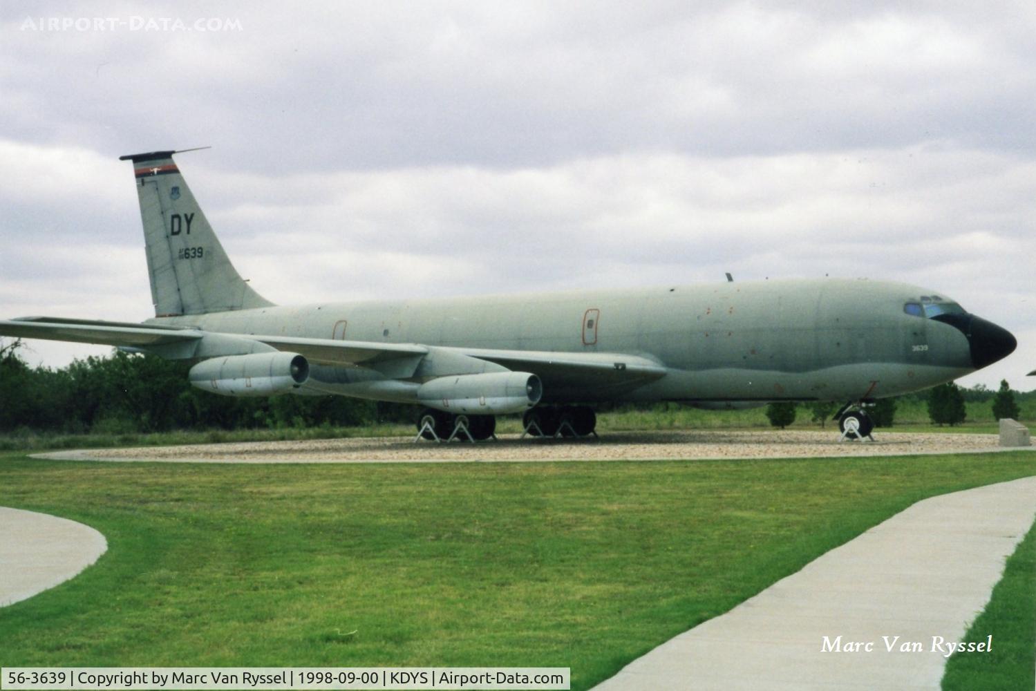 56-3639, 1956 Boeing KC-135A Stratotanker C/N 17388, Linear Air Park Dyess AFB.