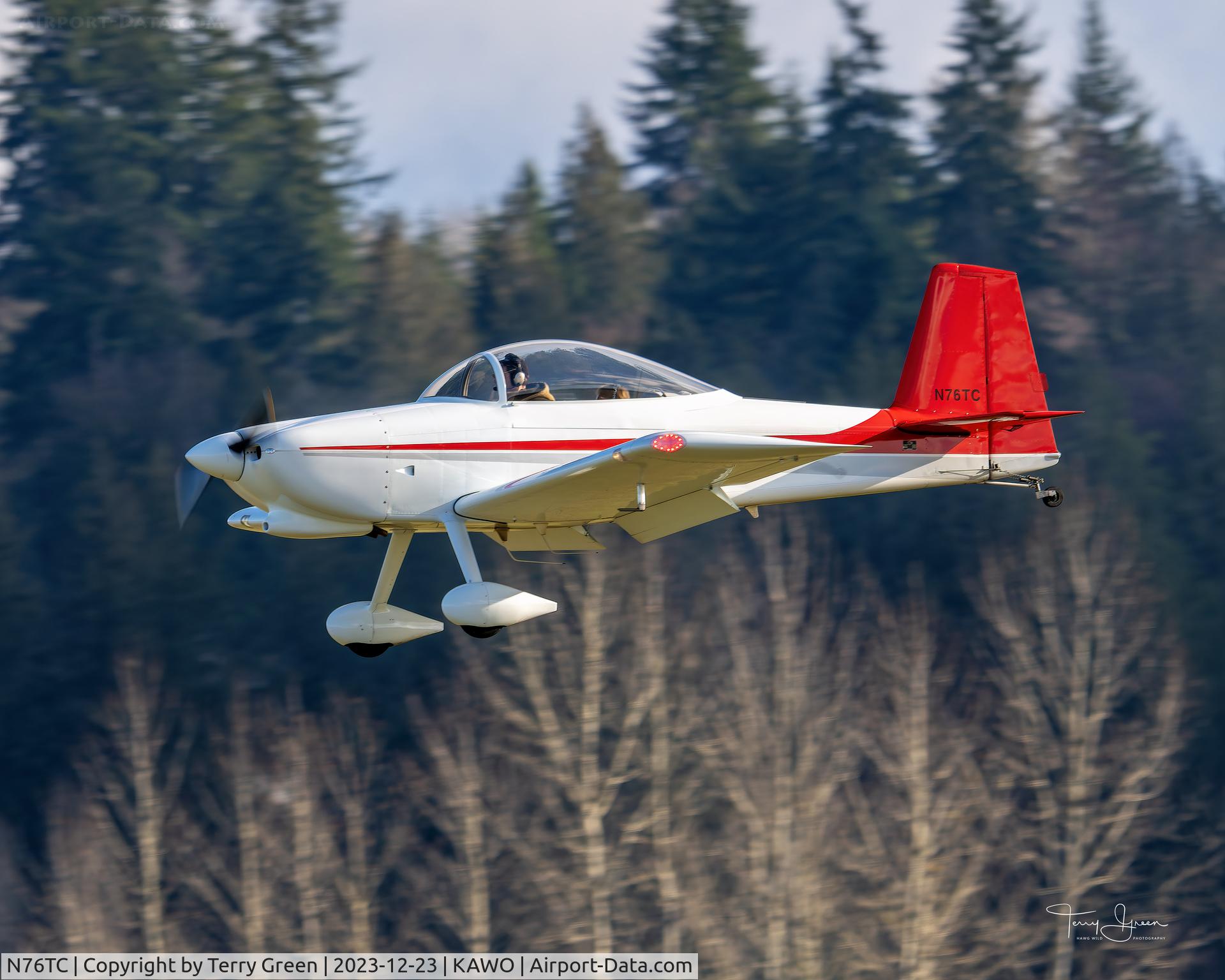 N76TC, 2001 VAN'S RV-8 C/N 80500, KAWO