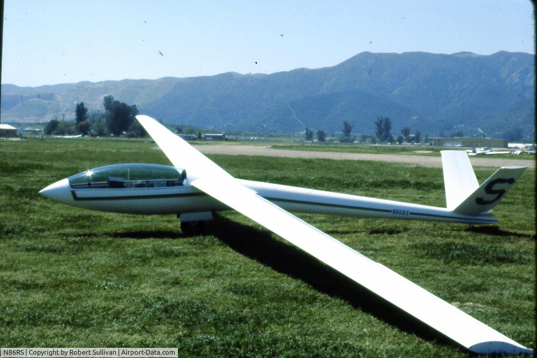 N86RS, 1978 Sullivan RJS-1 C/N 86, Glider