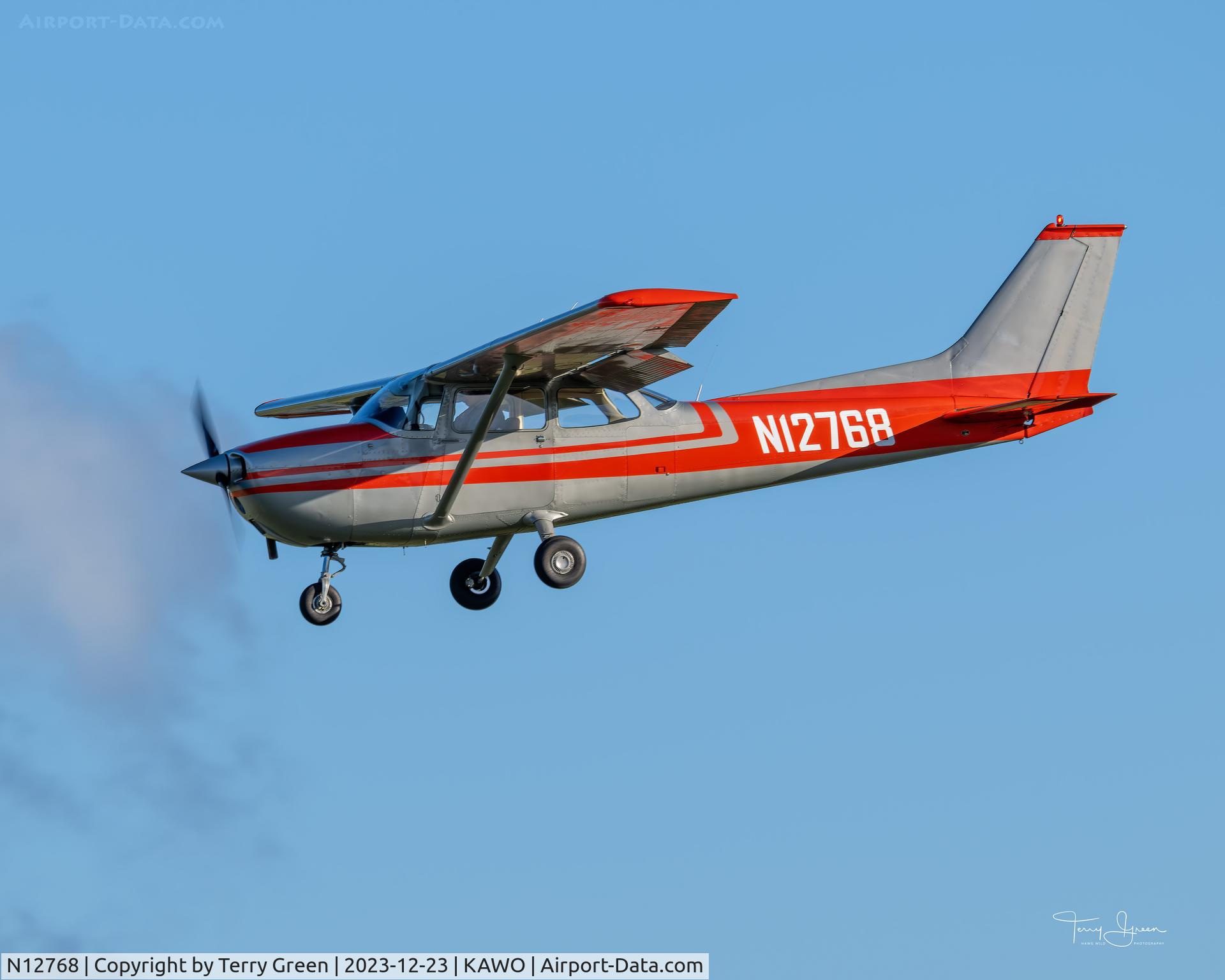 N12768, 1973 Cessna 172M C/N 17262242, KAWO