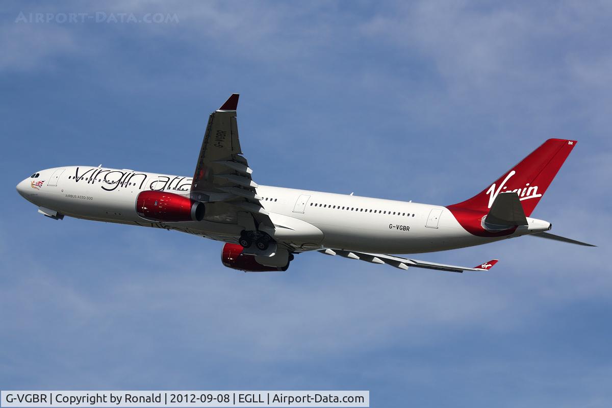 G-VGBR, 2012 Airbus A330-343X C/N 1329, at lhr