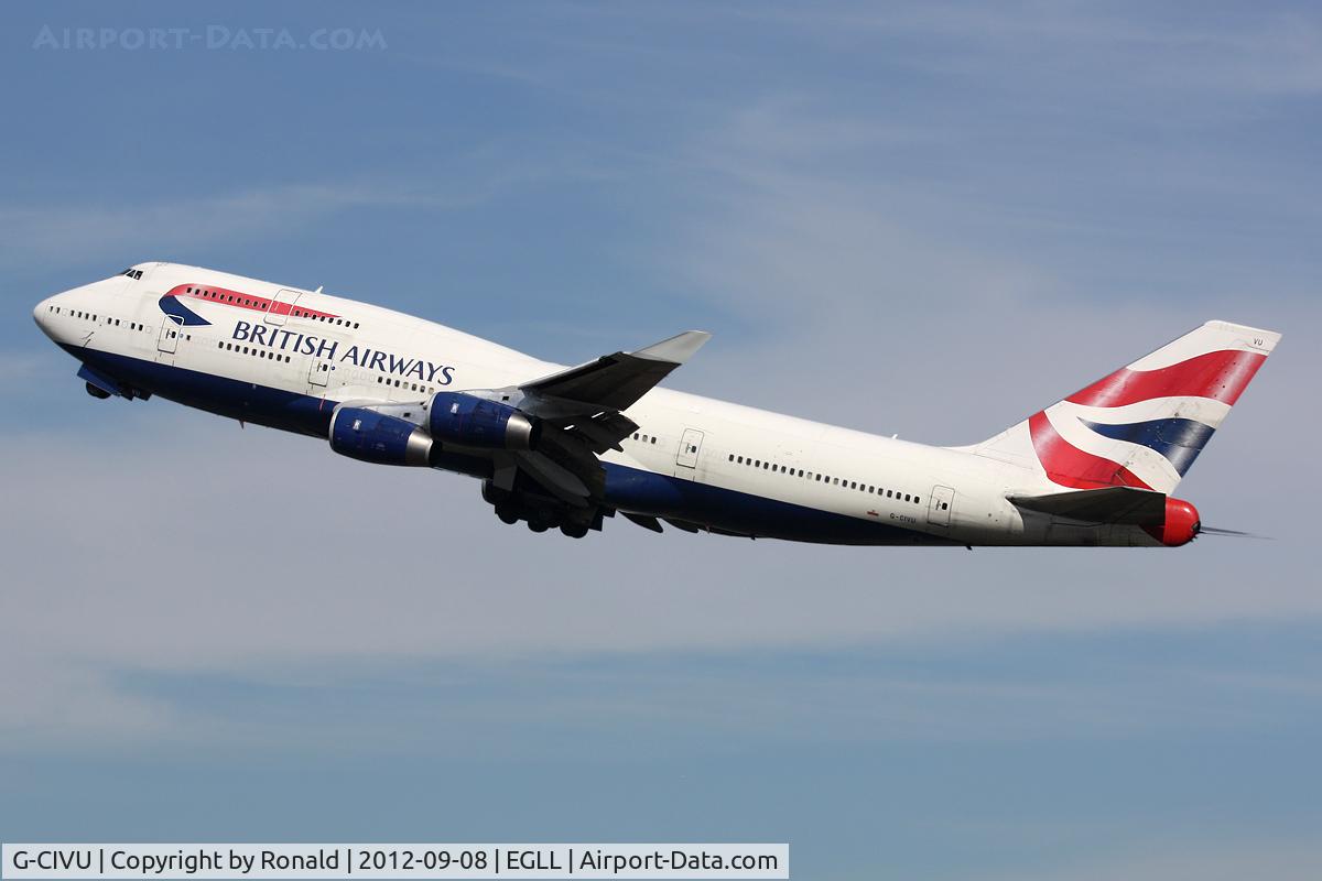 G-CIVU, 1998 Boeing 747-436 C/N 25810, at lhr