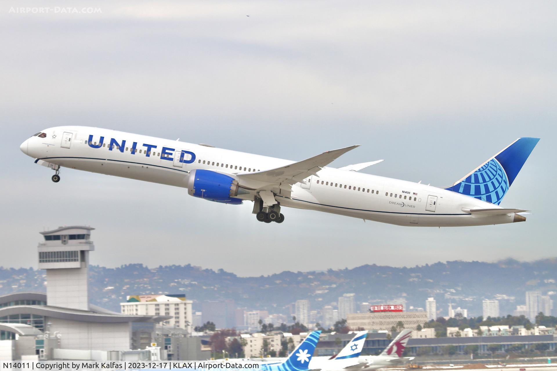 N14011, 2019 Boeing 787-10 Dreamliner Dreamliner C/N 40934, B78X United Airlines Boeing 787-10 N14011 UA 39 KLAX-RJTT