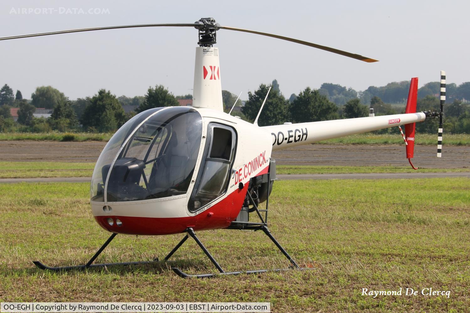 OO-EGH, Robinson R22 Beta C/N 1360, Heli Fly-in at Brustem.