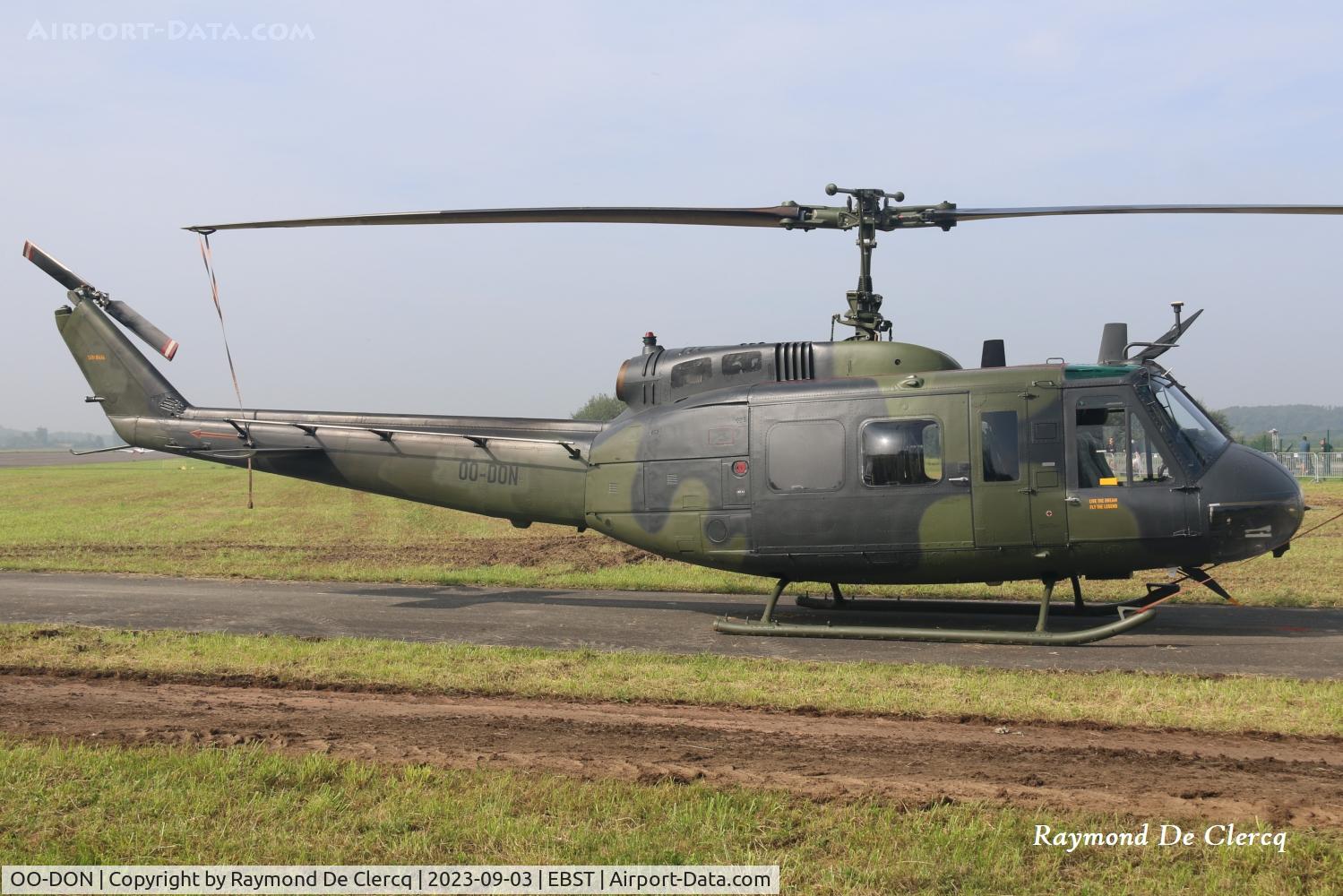 OO-DON, Bell (Dornier) UH-1D Iroquois (205) C/N 8414, Heli Fly-in at Brustem.