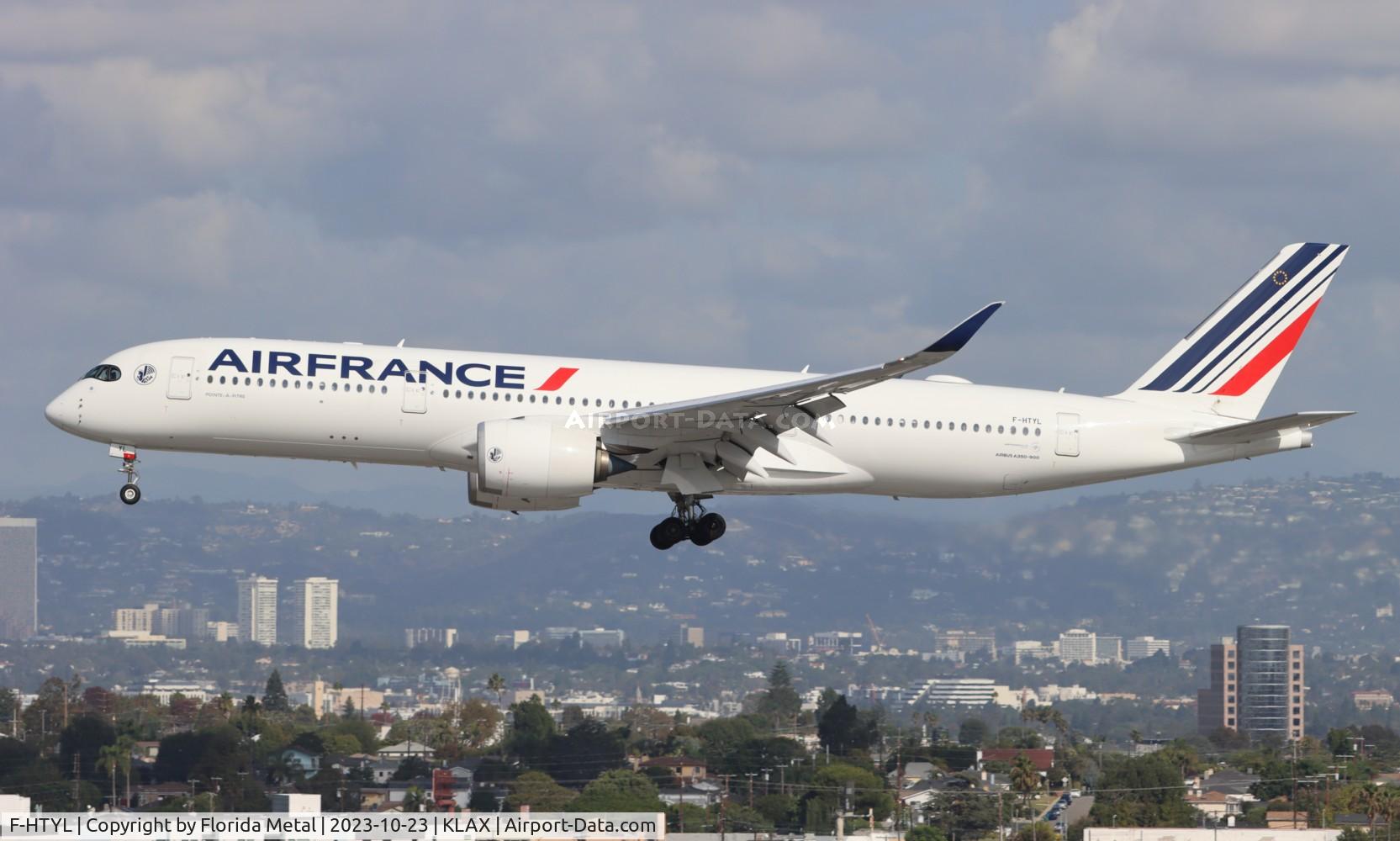 F-HTYL, 2021 Airbus A350-941 C/N 510, AFR A359 zx LFPG /CDG - LAX