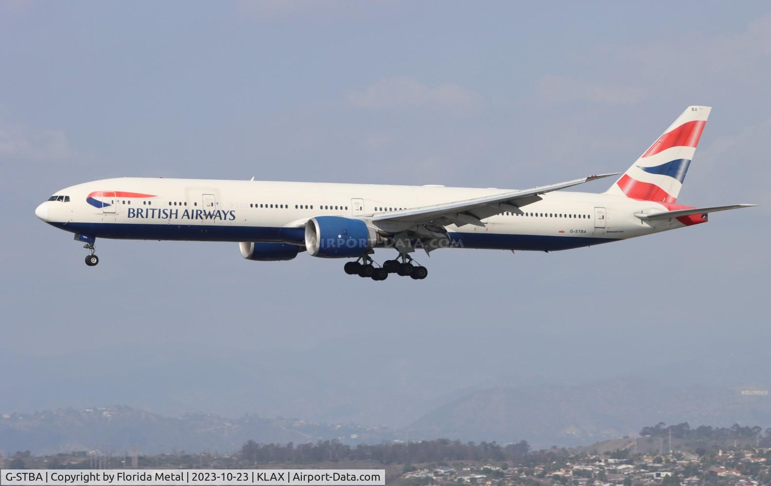 G-STBA, 2010 Boeing 777-336/ER C/N 40542, BAW 773 zx LHR-LAX