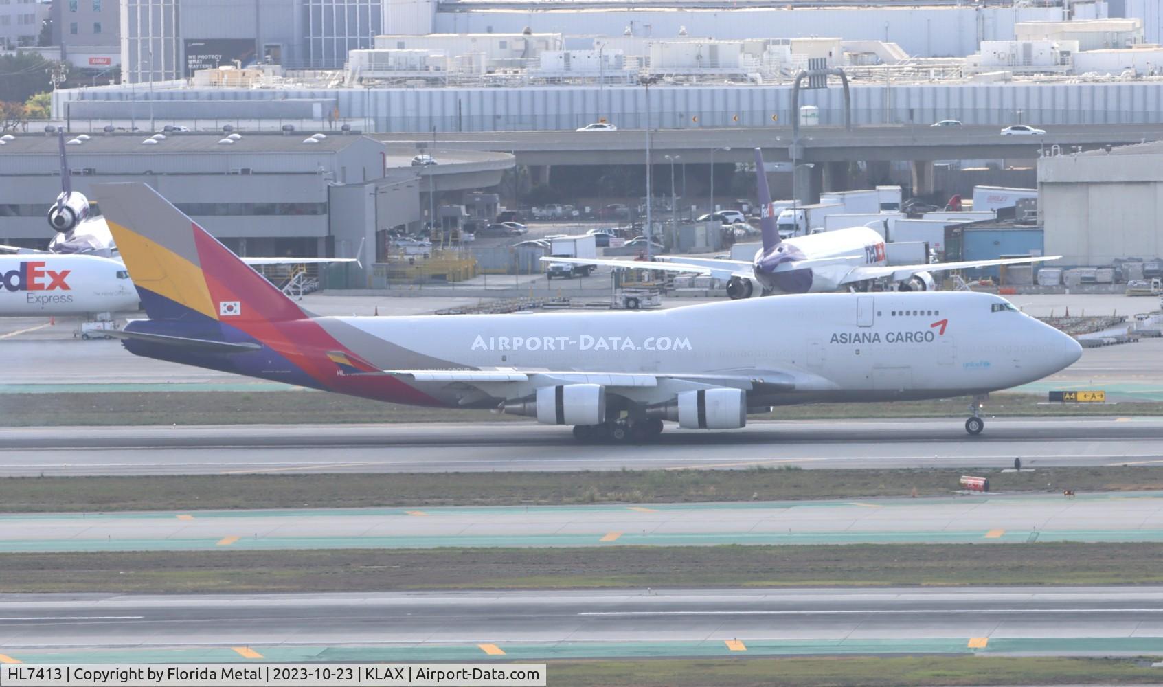 HL7413, 1991 Boeing 747-48ESF C/N 25405, AAR 747-400BCF zx ANC-LAX