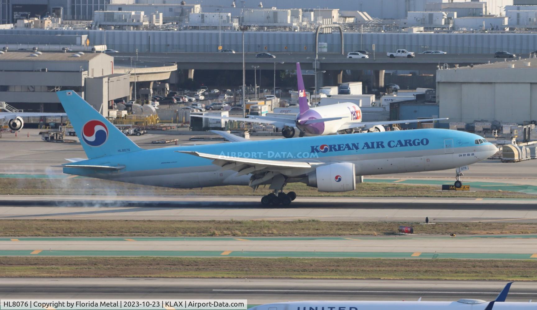 HL8076, 2016 Boeing 777-FB5 C/N 62632, KAL 777F zx ICN-LAX