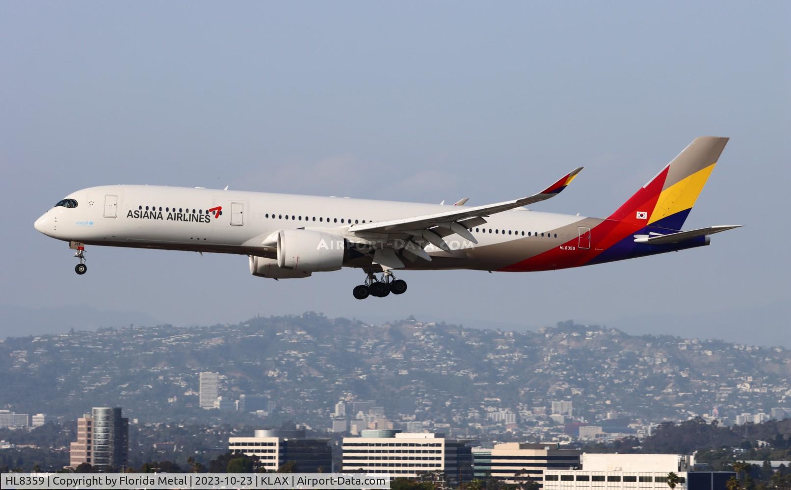HL8359, 2019 Airbus A350-941 C/N 224, AAR A359 zx ICN-LAX