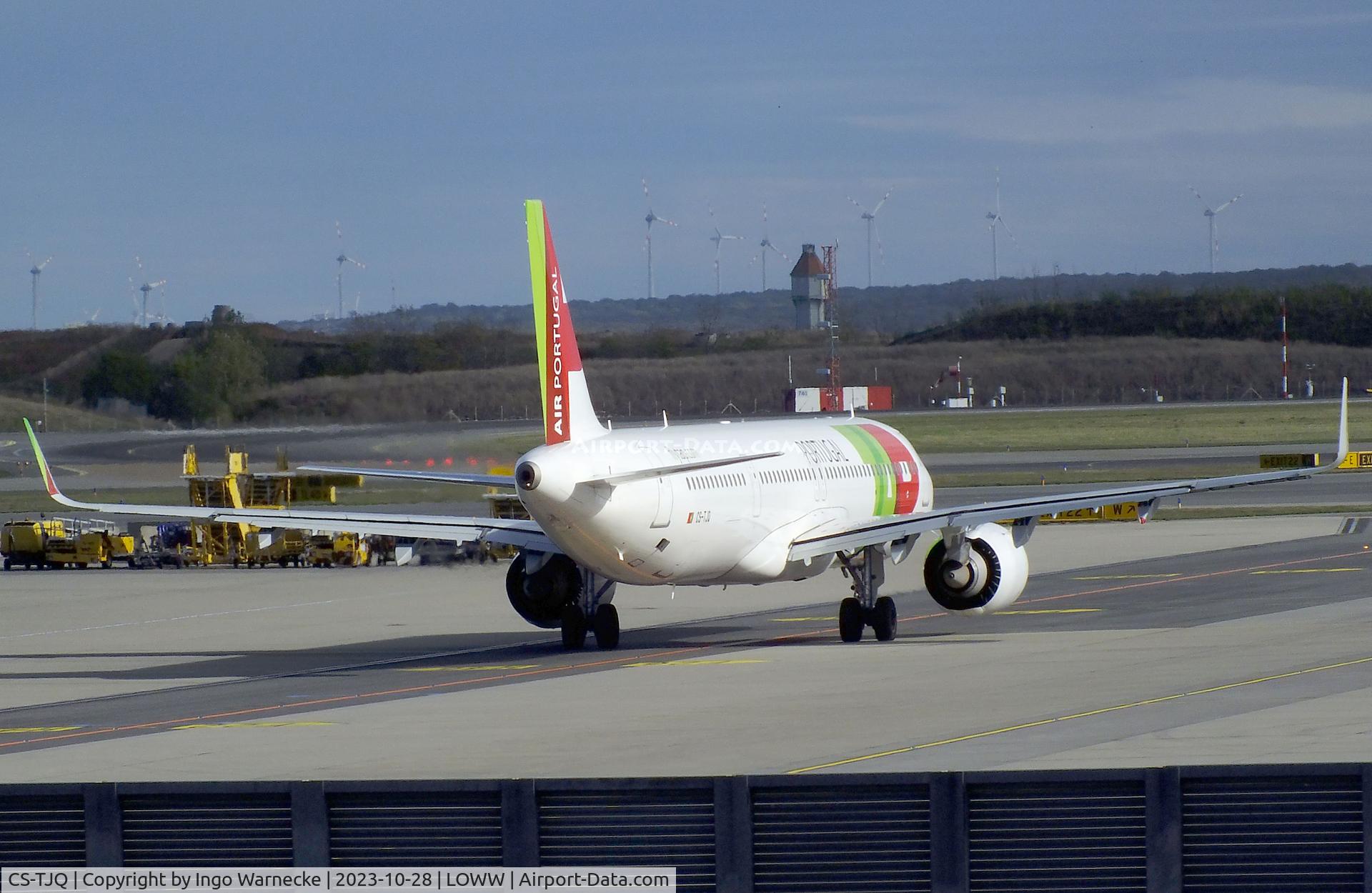 CS-TJQ, 2019 Airbus A321-251NX C/N 9308, Airbus A321-271NX NEO of TAP at Wien-Schwechat airport