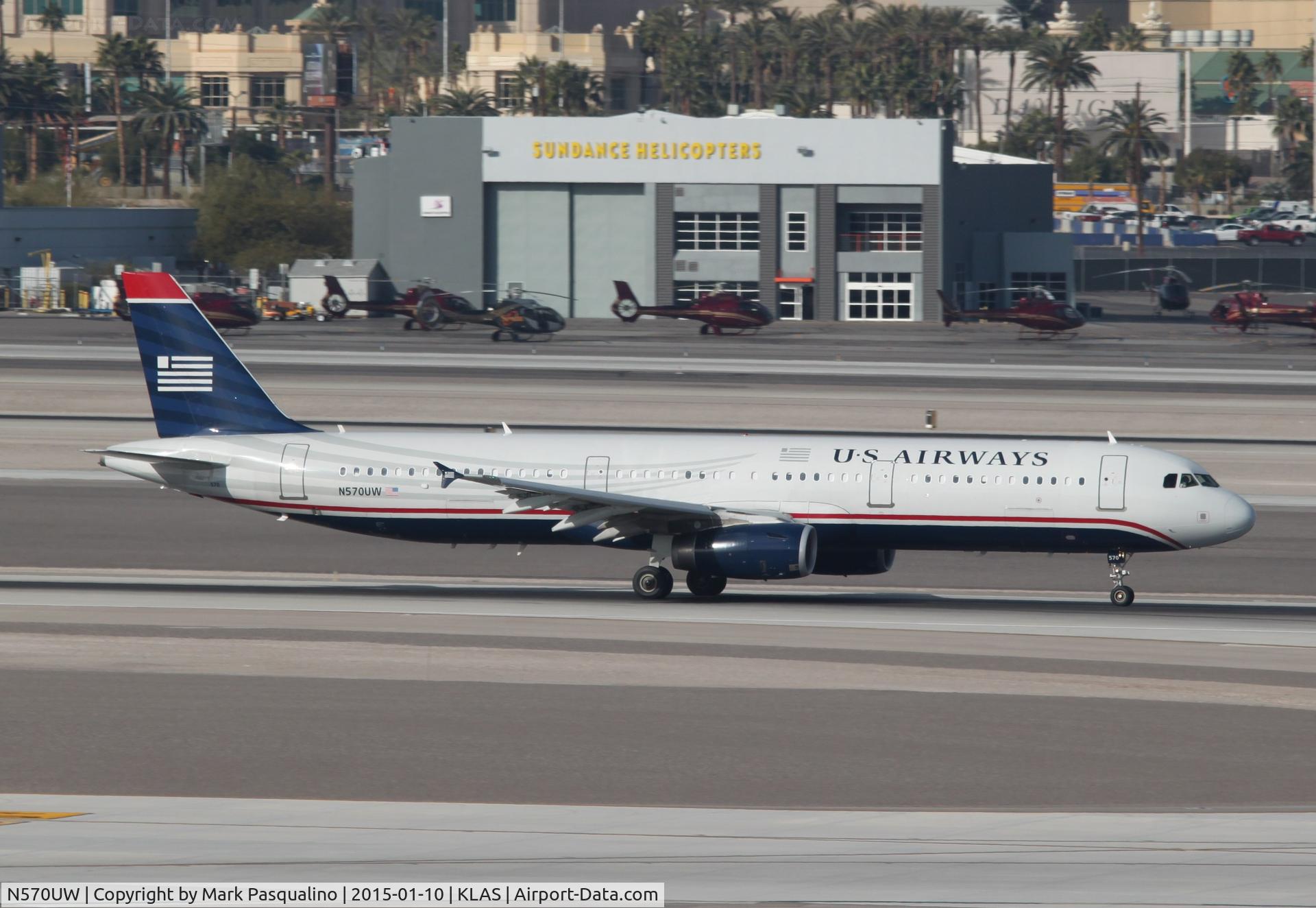 N570UW, 2013 Airbus A321-231 C/N 5795, Airbus A321-231