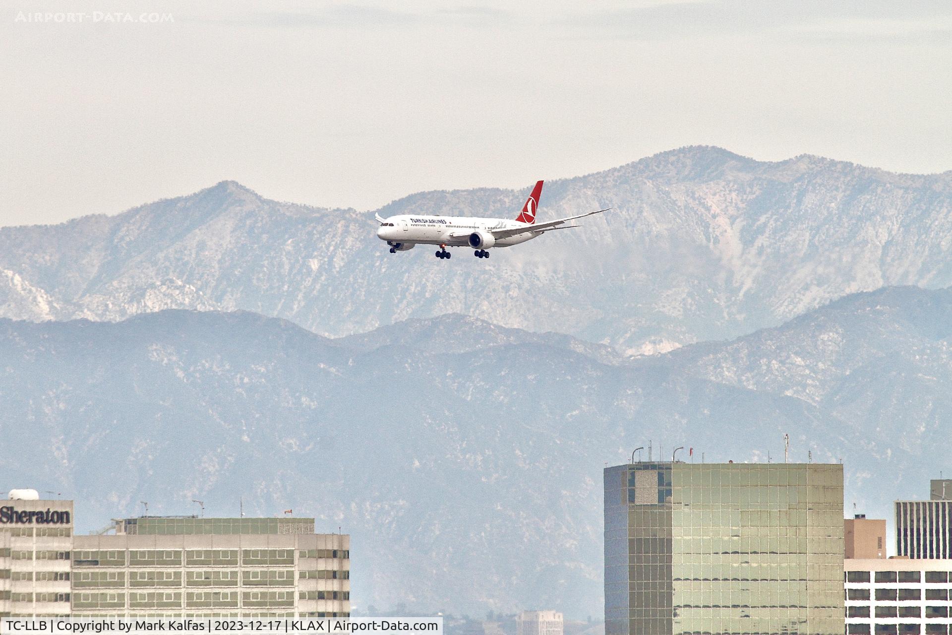 TC-LLB, 2019 Boeing 787-9 Dreamliner C/N 65802, B789 Turkish Airlines Boeing 787-9 Dreamliner TC-LLB THY179 LTFM-KLAX