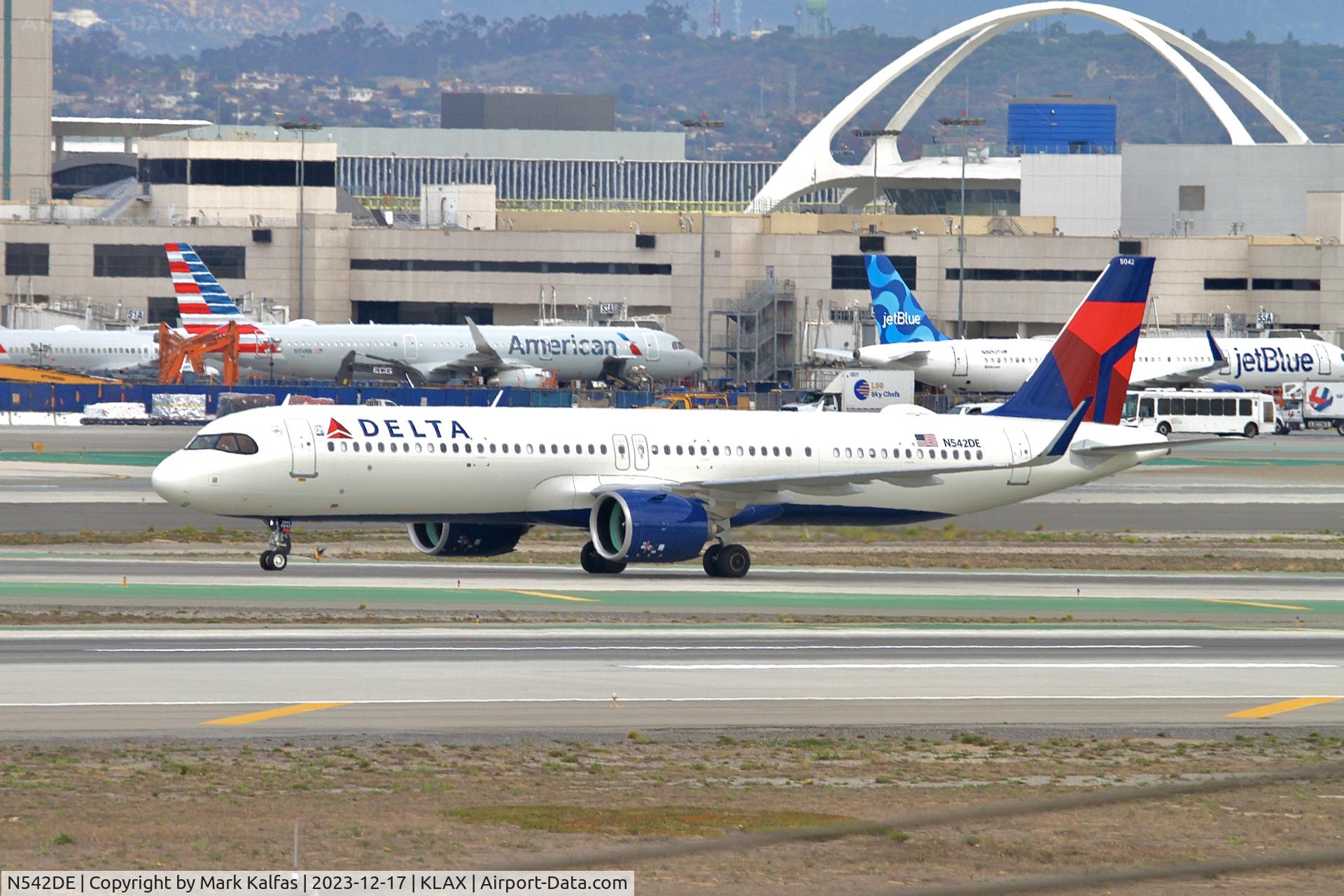 N542DE, 2023 Airbus 321-271NX C/N 11510, A321N Delta Airlines Airbus A321neo N542DE DL2657 KSLC-KLAX