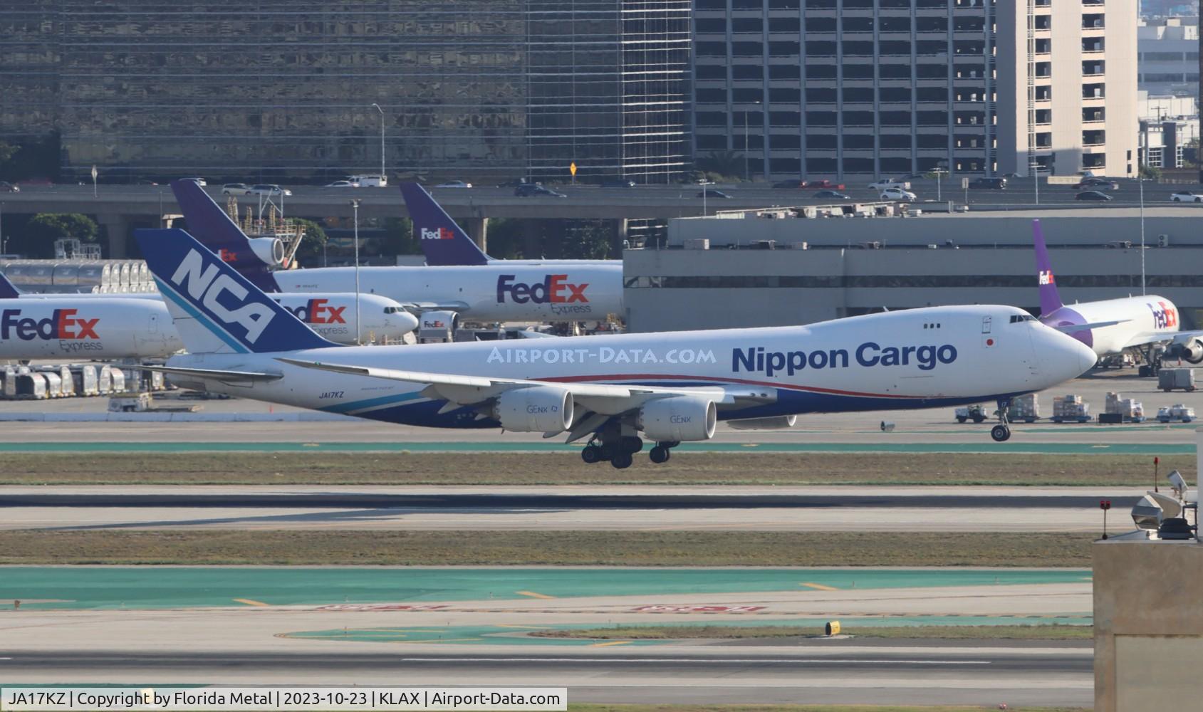 JA17KZ, 2013 Boeing 747-8KZF C/N 36140, NCA 748F zx RJAA / NRT - LAX