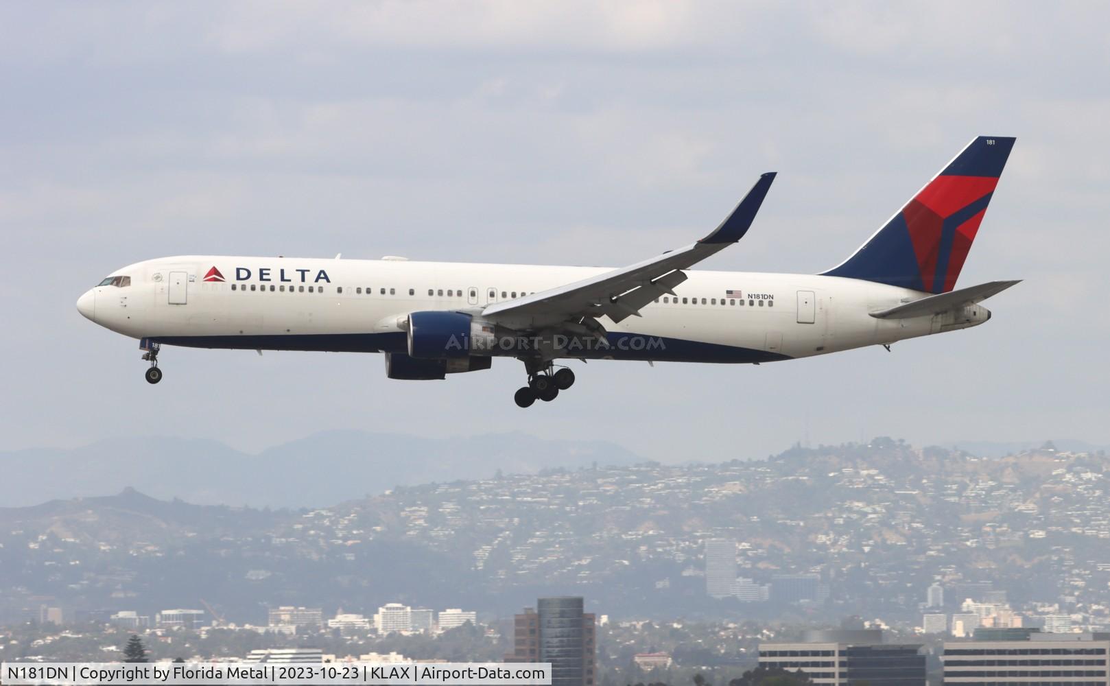 N181DN, 1992 Boeing 767-332 C/N 25986, DAL 763 zx KATL-LAX