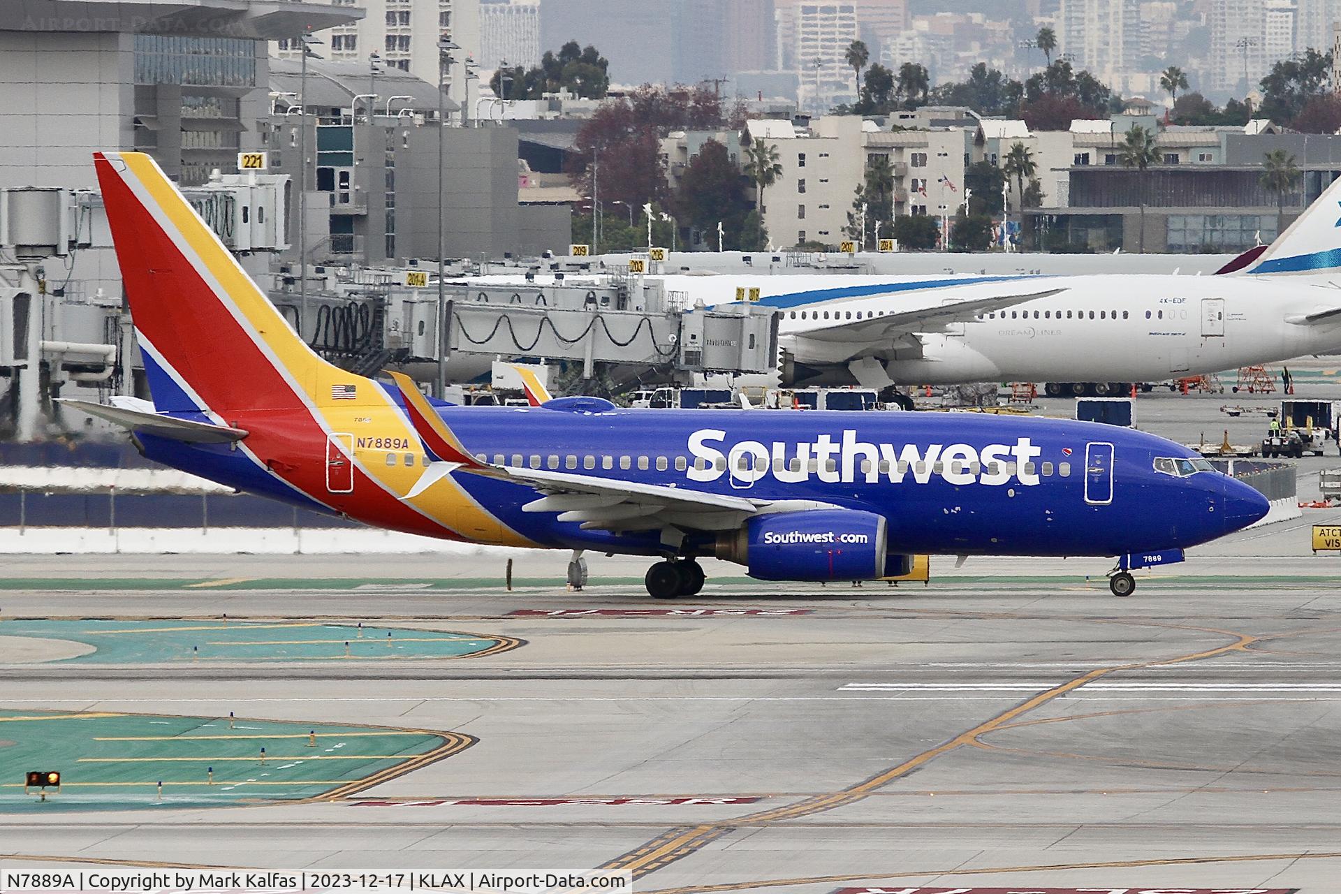 N7889A, 2005 Boeing 737-79L C/N 34023, B737 Southwest Boeing 737-700 N7889A SWA930 KLAX-KPHX