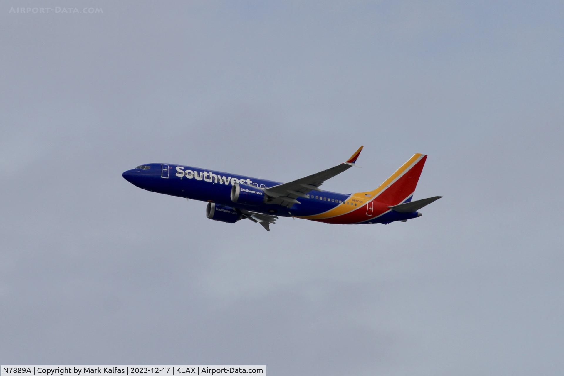 N7889A, 2005 Boeing 737-79L C/N 34023, B737 Southwest Boeing 737-700 N7889A SWA930 KLAX-KPHX
