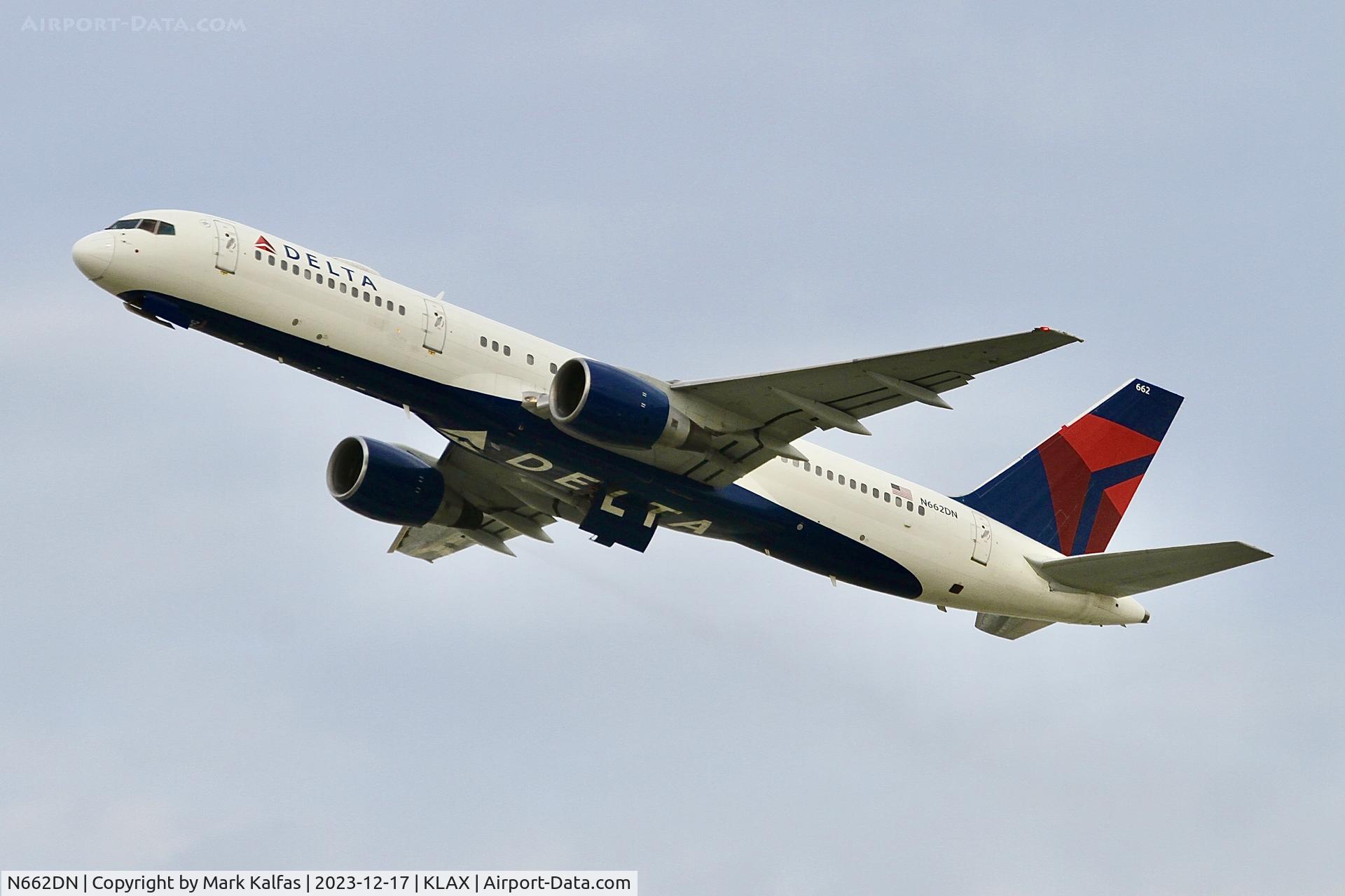 N662DN, 1991 Boeing 757-232 C/N 24991, B752 Delta Airlines Boeing 757-200 N662DN DAL8928 KLAX-KIND