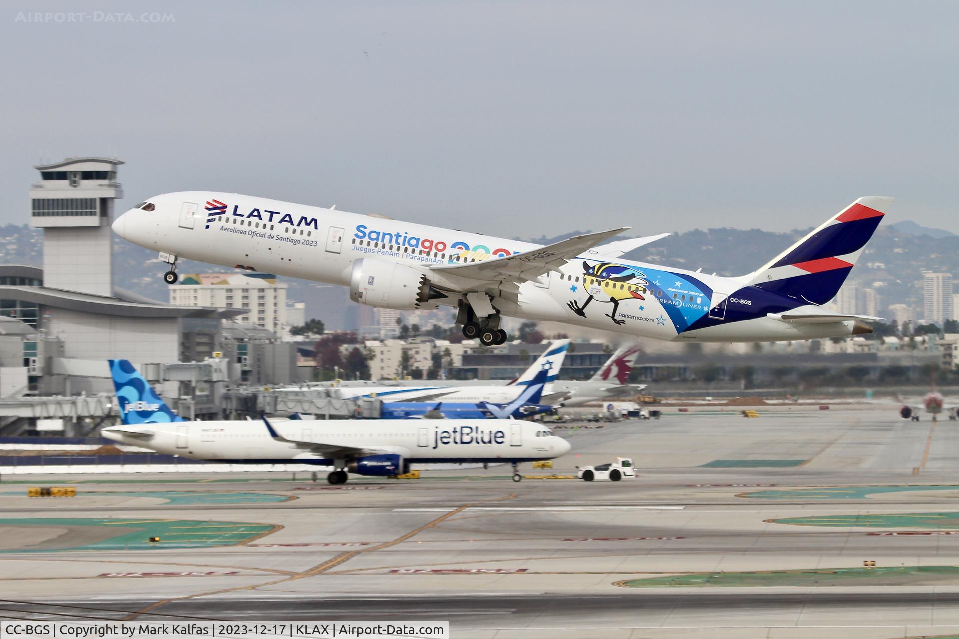 CC-BGS, 2017 Boeing 787-9 Dreamliner C/N 38891, B789 LATAM Boeing 787-9 Dreamliner CC-BGS TAM8087  KLAX-SBGR