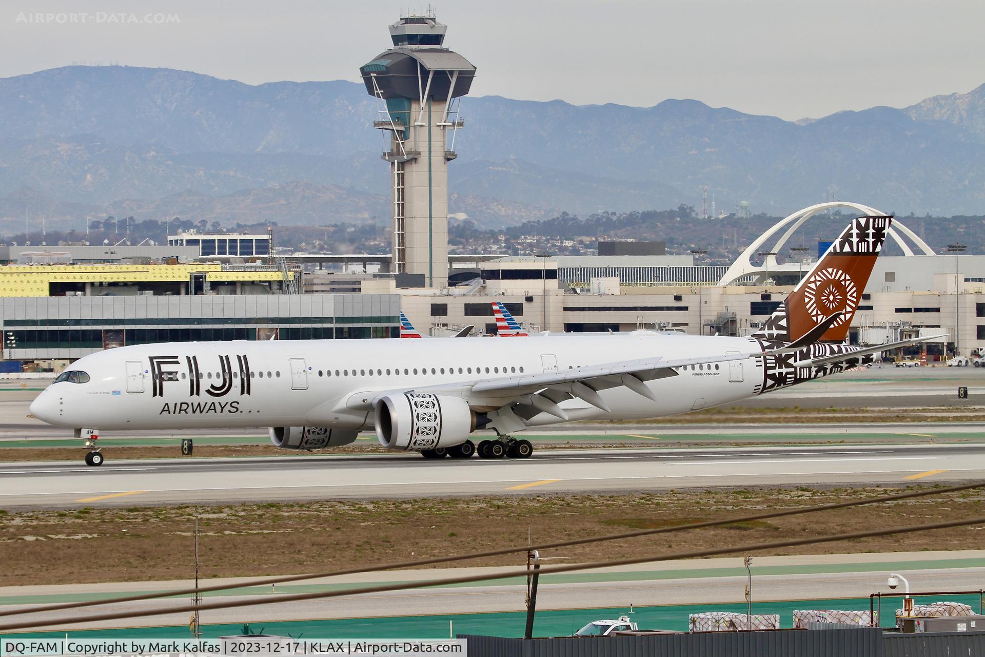 DQ-FAM, 2018 Airbus A350-941 C/N 251, A339 Fiji Airwys Airbus A350-900 DQ-FAM FJI810 NFFN -KLAX