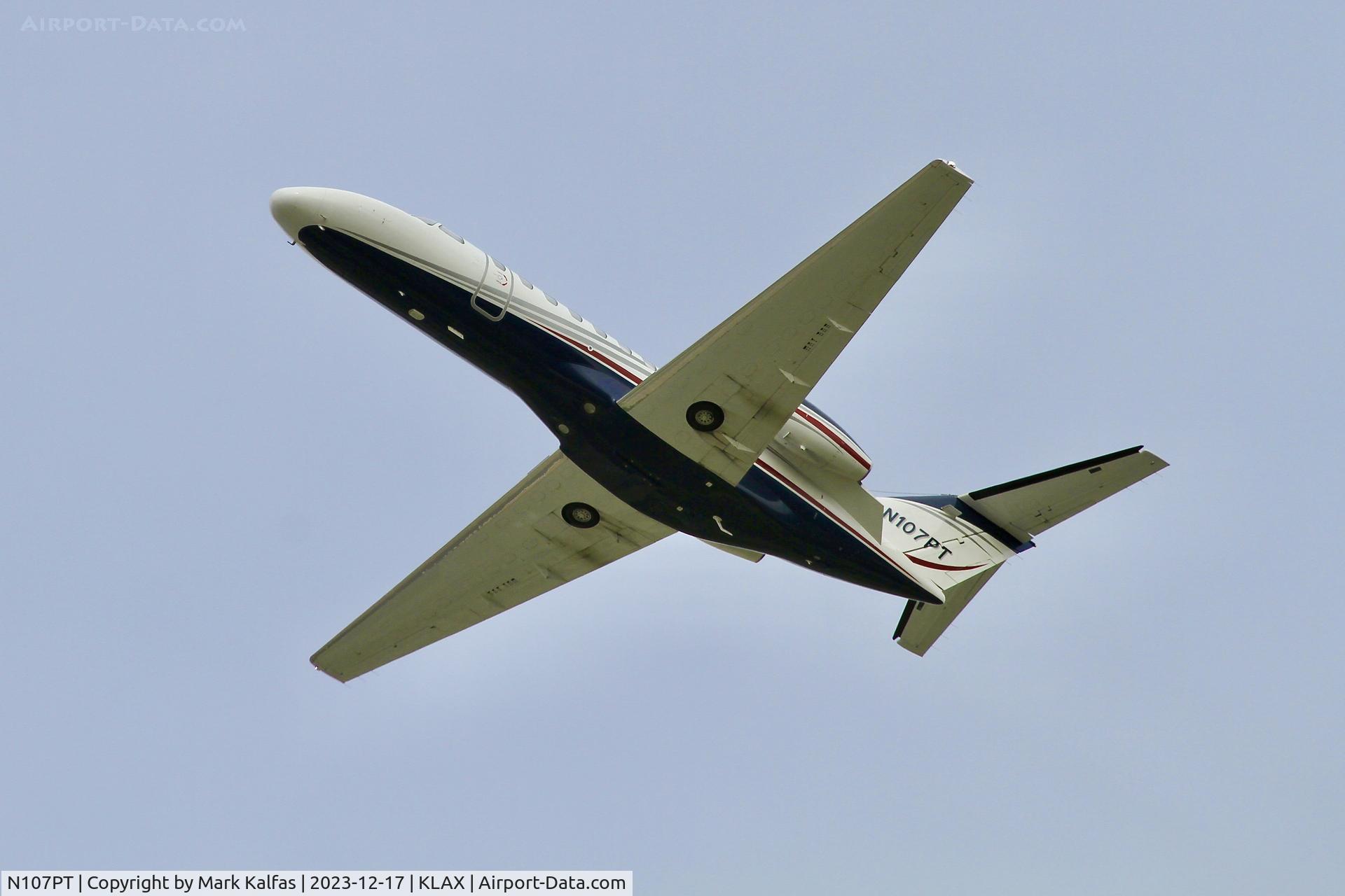 N107PT, 2006 Cessna 525B CitationJet CJ3 C/N 525B0127, C25B Papa Tango LLC Cessna Citation CJ3  N107PT LAX - APC