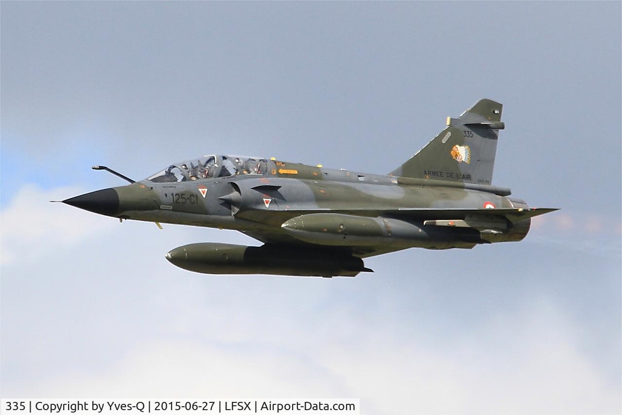 335, Dassault Mirage 2000N C/N 261, Dassault Mirage 2000N (125-CI), Ramex Delta Tactical display, Luxeuil-St Sauveur Air Base 116 (LFSX)