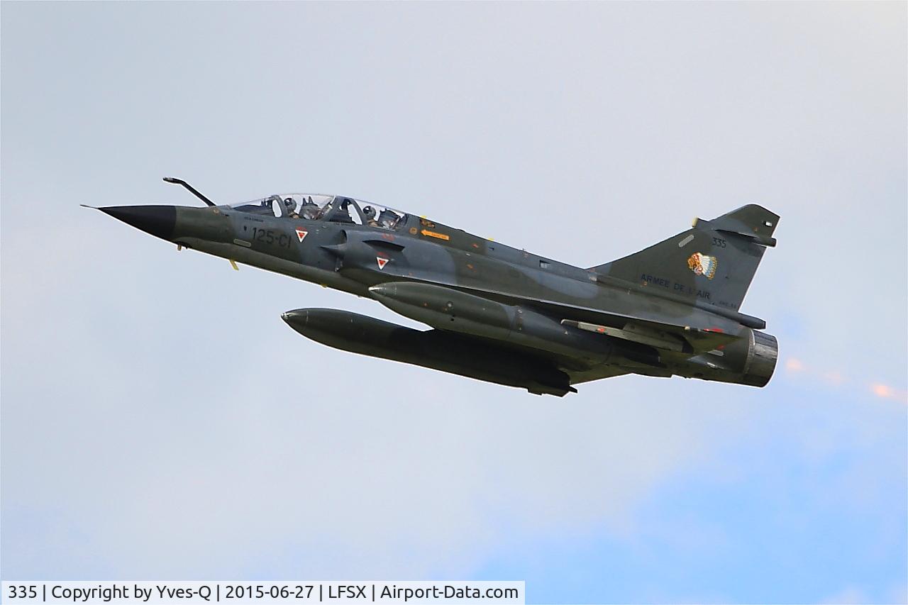335, Dassault Mirage 2000N C/N 261, Dassault Mirage 2000N (125-CI), Ramex Delta Tactical display, Luxeuil-St Sauveur Air Base 116 (LFSX)