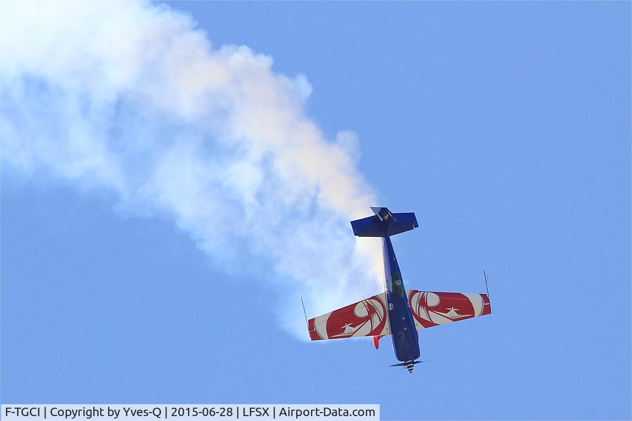 F-TGCI, Extra EA-330SC C/N 04, Extra 330SC, French Air Force aerobatic team, On display, Luxeuil-St Sauveur Air Base 116 (LFSX)
