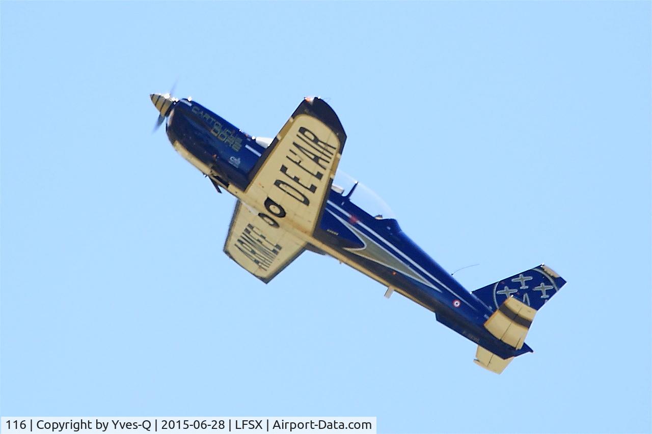 116, Socata TB-30 Epsilon C/N 116, Socata TB-30 Epsilon, French Air Force aerobatic team, Luxeuil-Saint Sauveur Air Base 116 (LFSX)