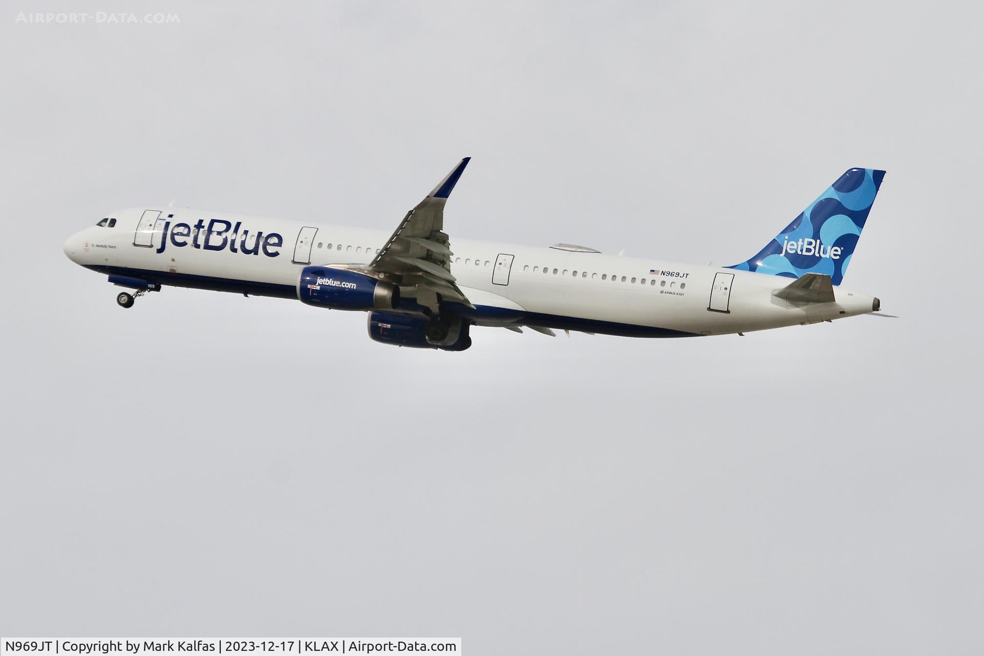 N969JT, 2016 Airbus A321-231 C/N 7353, A321 JetBlue Airbus A321 N969JT 