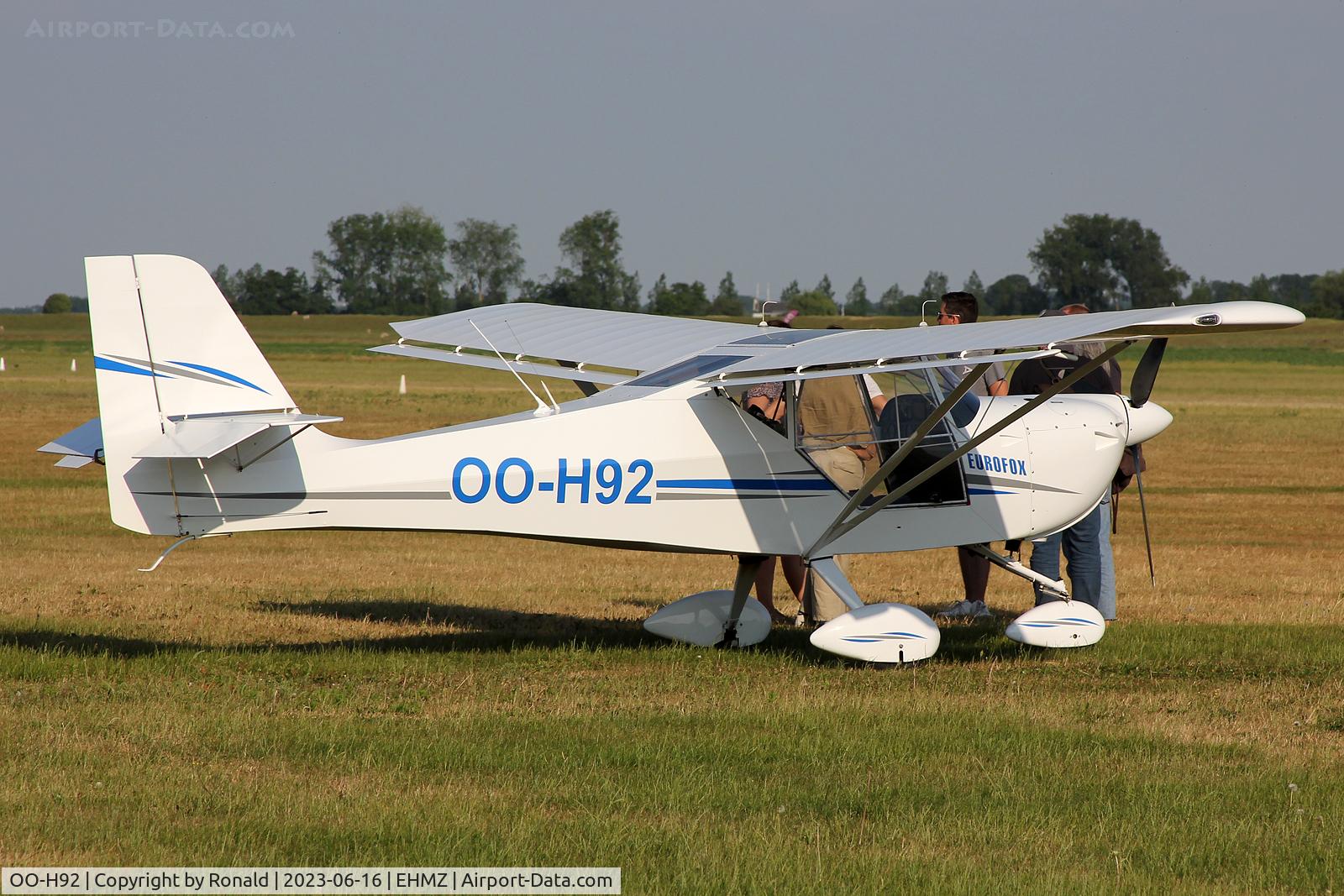 OO-H92, 2018 Aeropro Eurofox C/N 55418, at ehmz