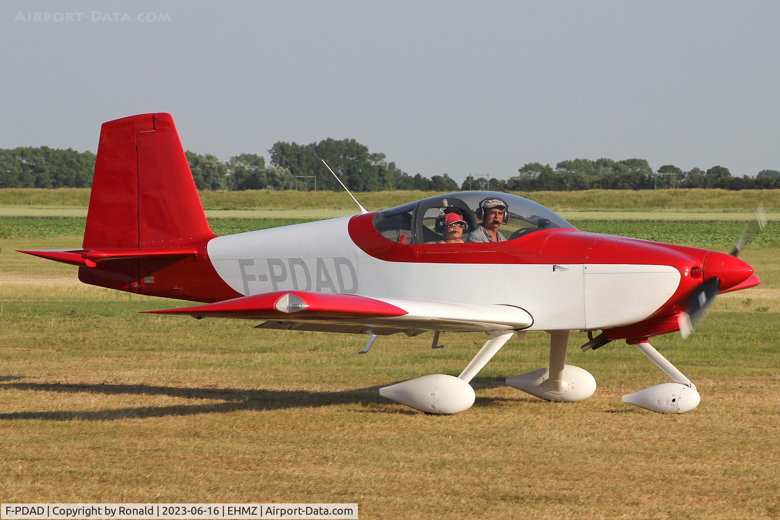 F-PDAD, 2016 Van's RV-9A C/N 91098, at ehmz