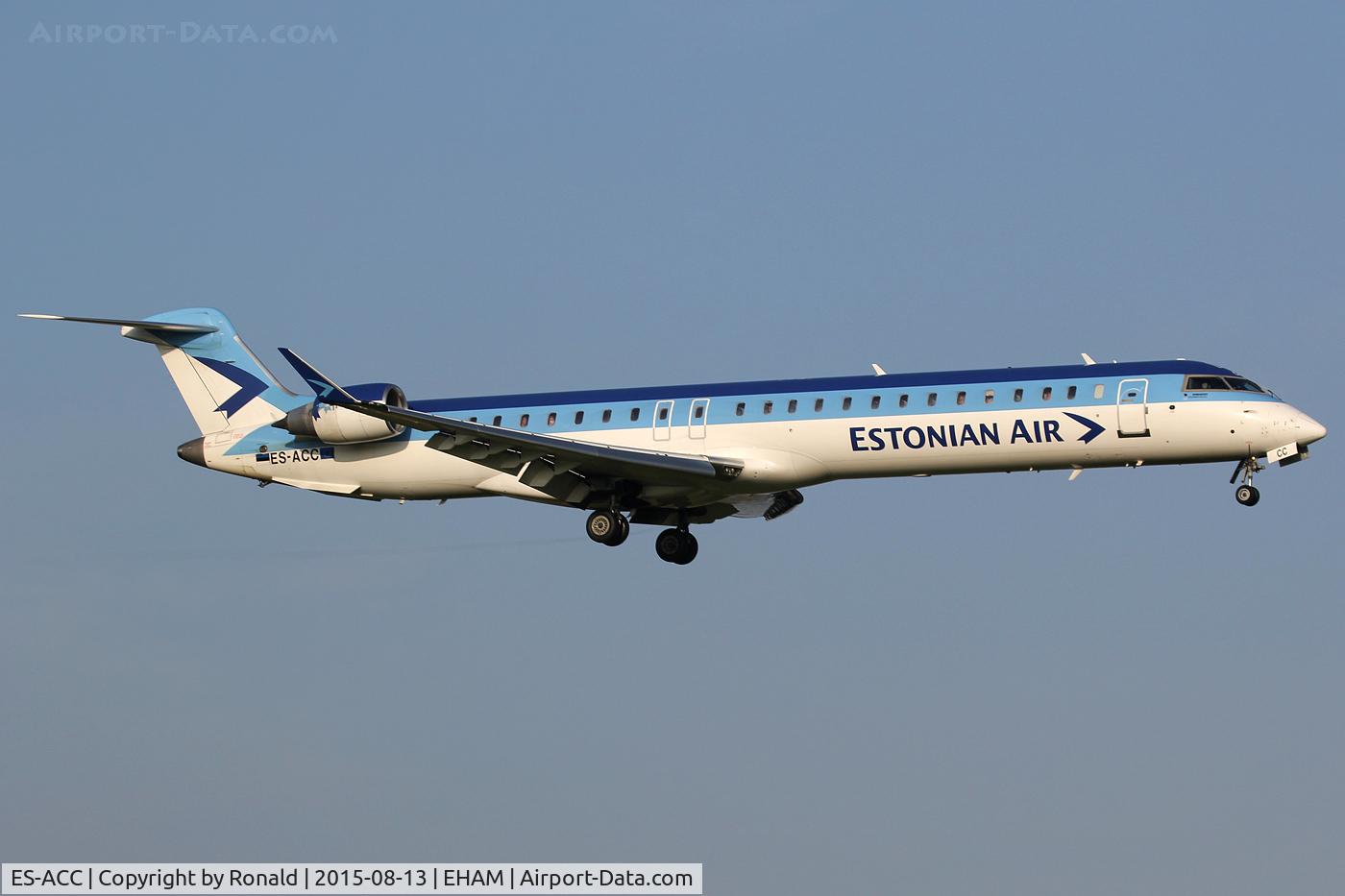 ES-ACC, 2011 Bombardier CRJ-900LR (CL-600-2D24) C/N 15262, at spl