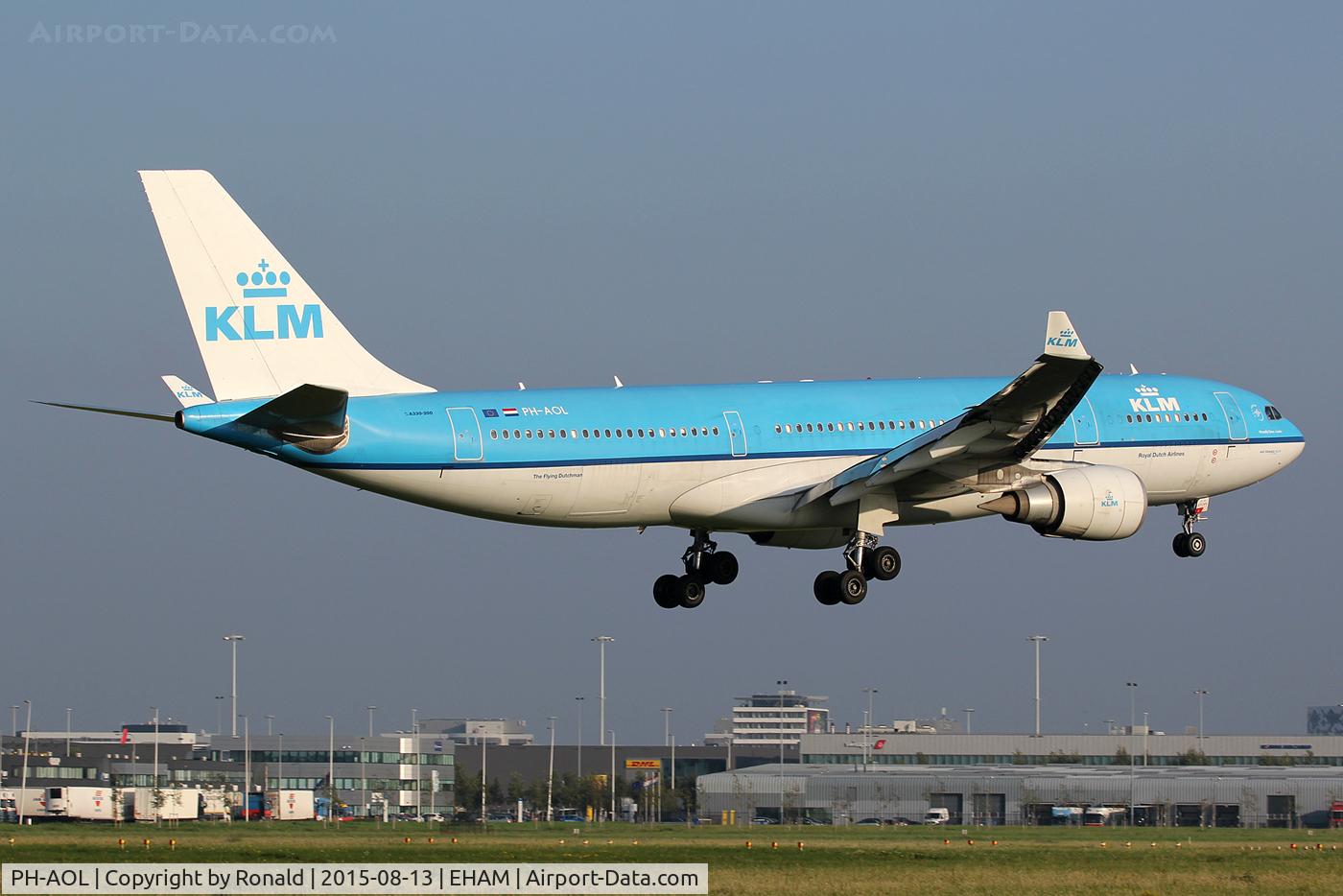 PH-AOL, 2008 Airbus A330-203 C/N 900, at spl