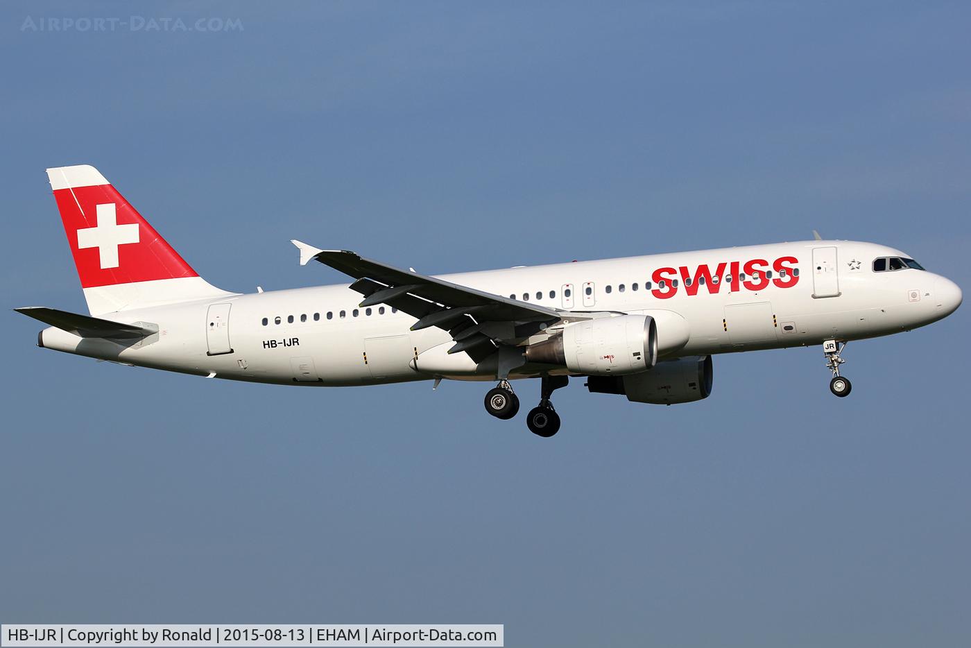 HB-IJR, 1997 Airbus A320-214 C/N 0703, at spl