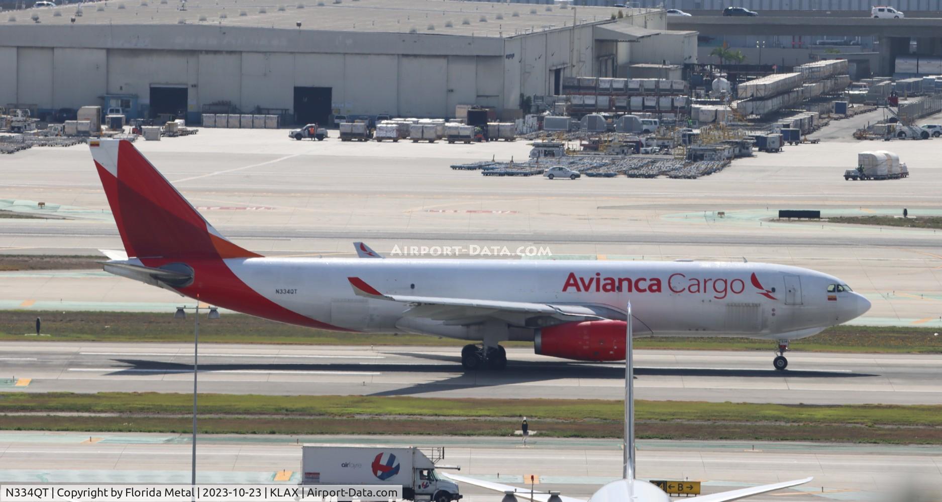 N334QT, 2013 Airbus A330-243F C/N 1448, TPA A332F zx LAX-NLU / MMSM