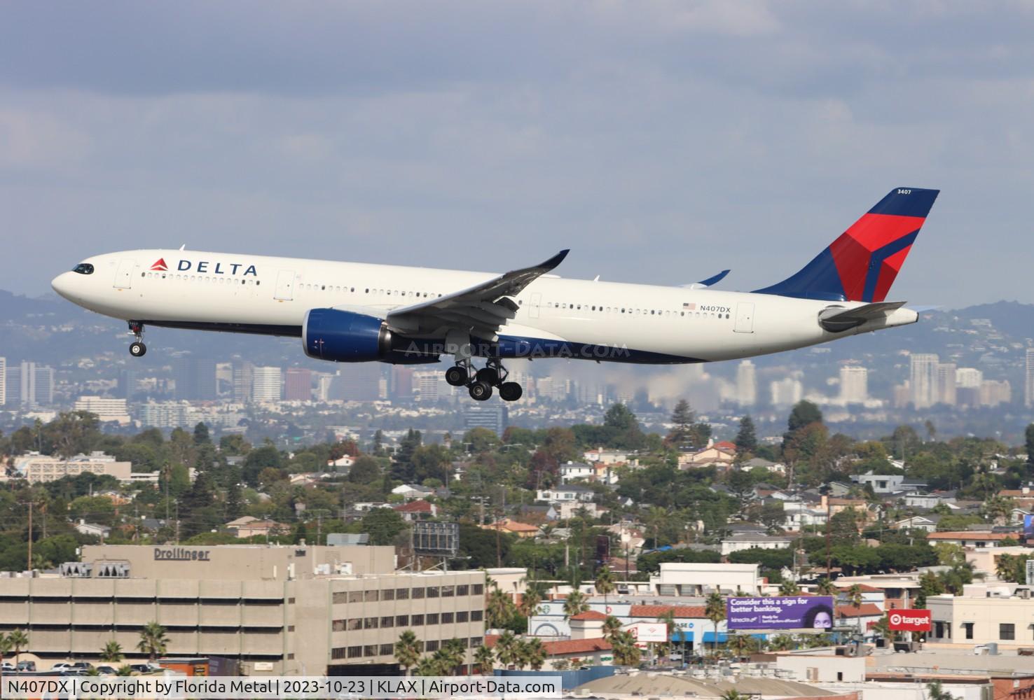 N407DX, 2020 Airbus A330-941 C/N 1957, DAL A339 zx RJTT /HND-LAX
