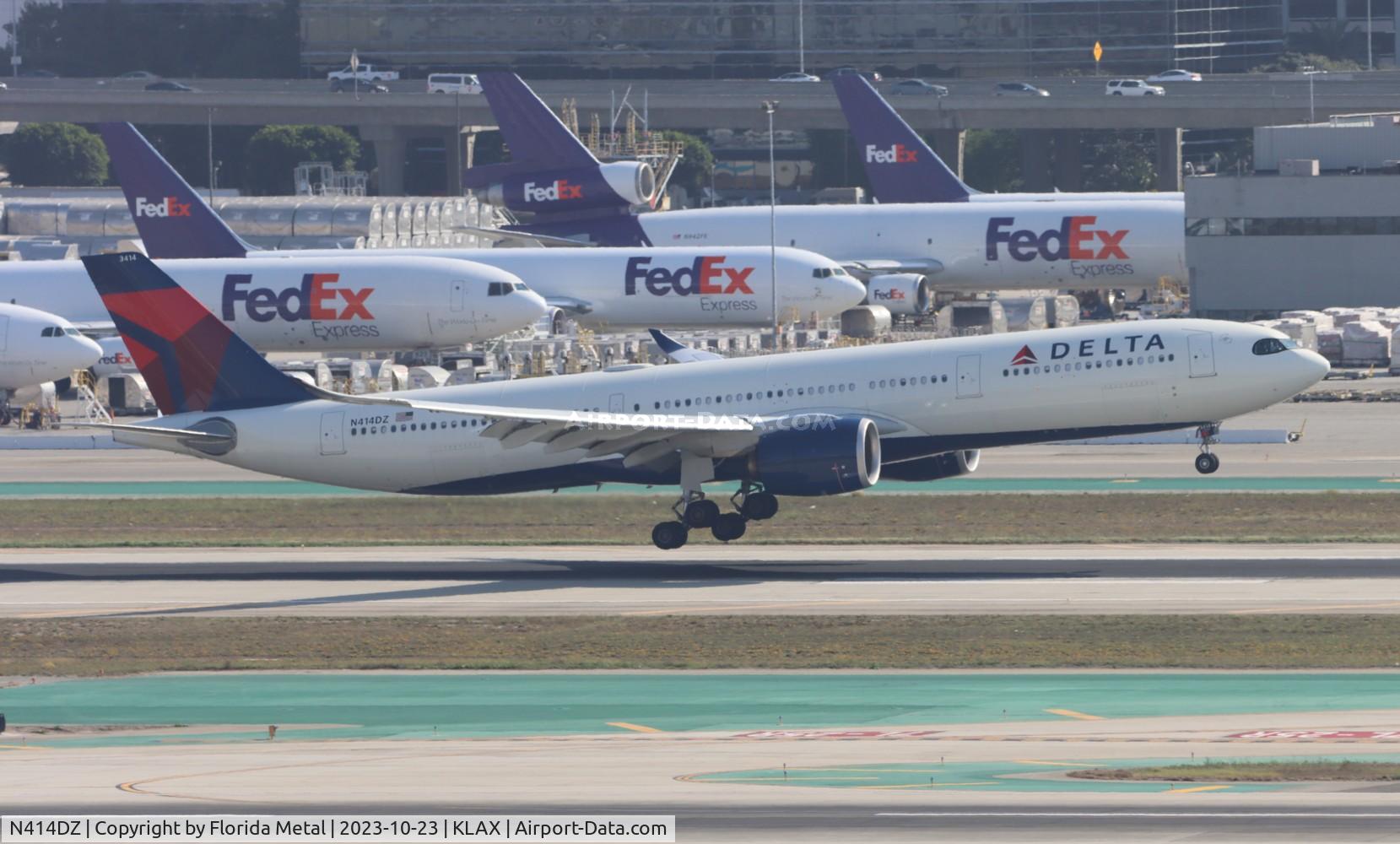 N414DZ, 2022 Airbus A330-941 C/N 1996, DAL A339 zx KJFK-LAX