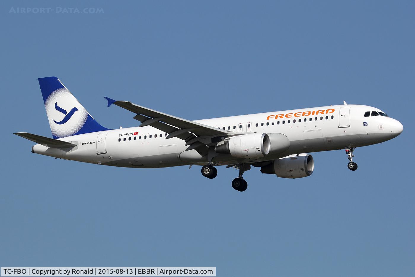 TC-FBO, 2012 Airbus A320-214 C/N 5096, at bru