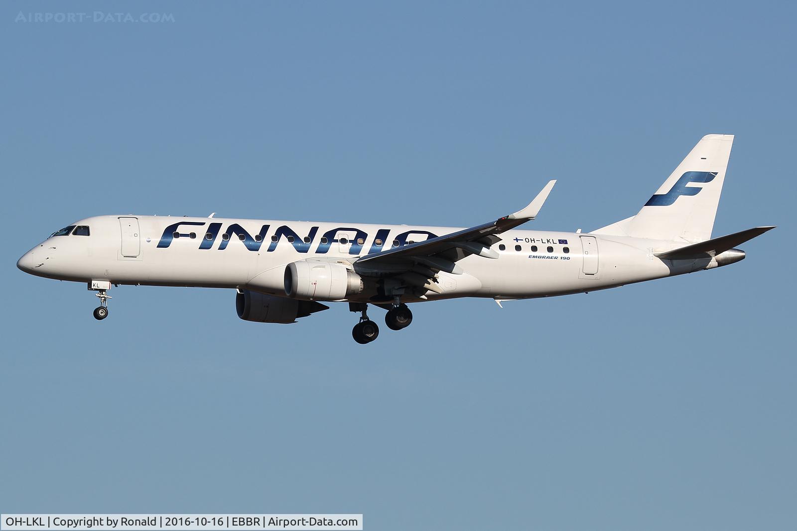 OH-LKL, 2007 Embraer 190LR (ERJ-190-100LR) C/N 19000153, at bru