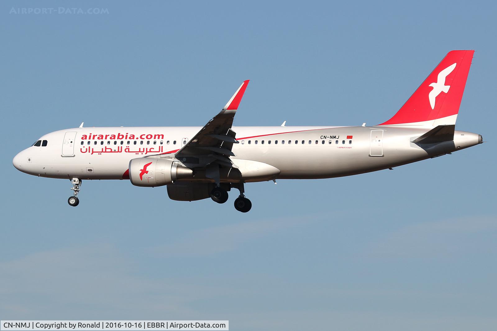 CN-NMJ, 2015 Airbus A320-214 C/N 6896, at bru