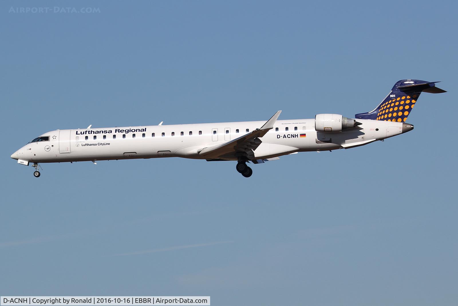 D-ACNH, 2009 Bombardier CRJ-900 NG (CL-600-2D24) C/N 15247, at bru