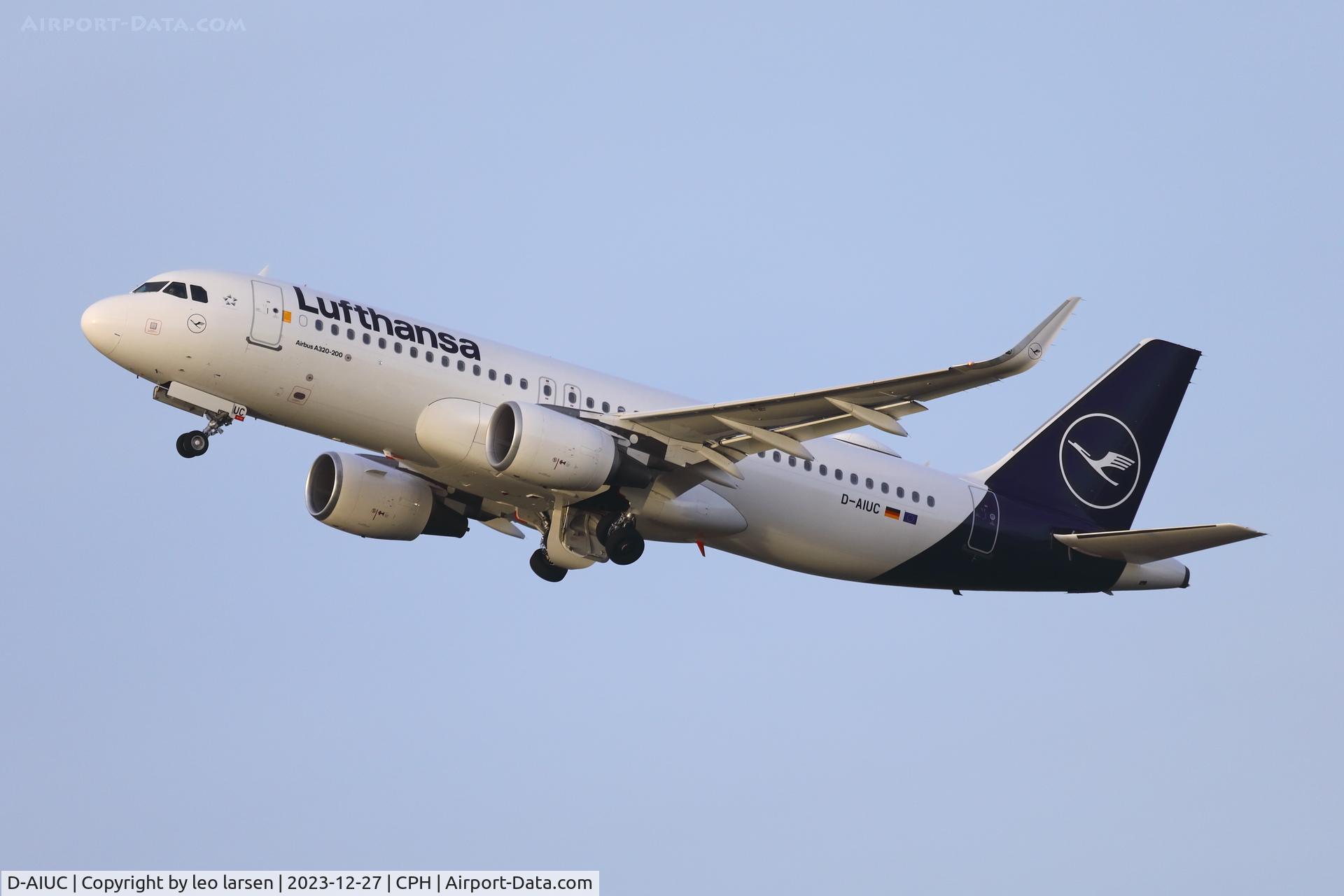 D-AIUC, 2014 Airbus A320-214 C/N 6006, Copenhagen 27.12.2023